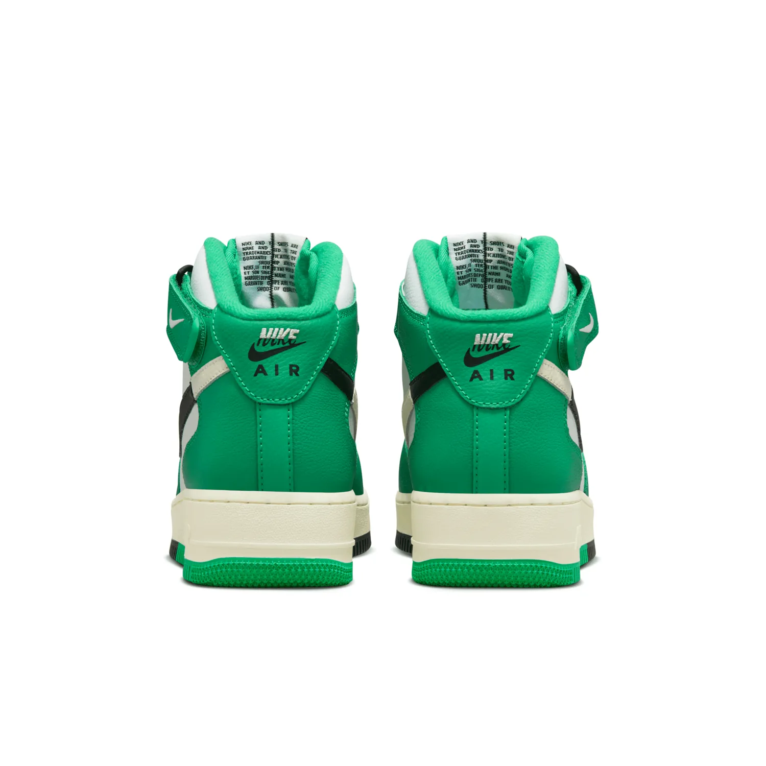 Nike Air Force 1 Mid Split Summit White Stadium Green image 5
