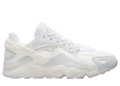 Nike Air Huarache Runner Summit White Metallic Silver