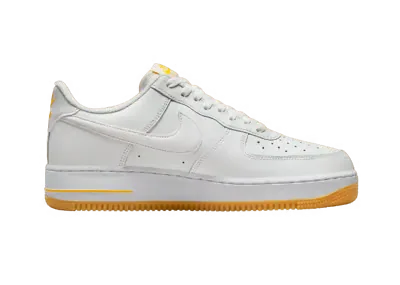 Nike Air Force 1 Low White Yellow Gum