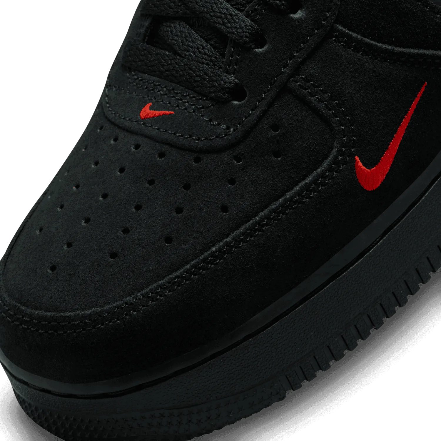 Nike Air Force 1 Low Multi-Swoosh Black Orange image 6