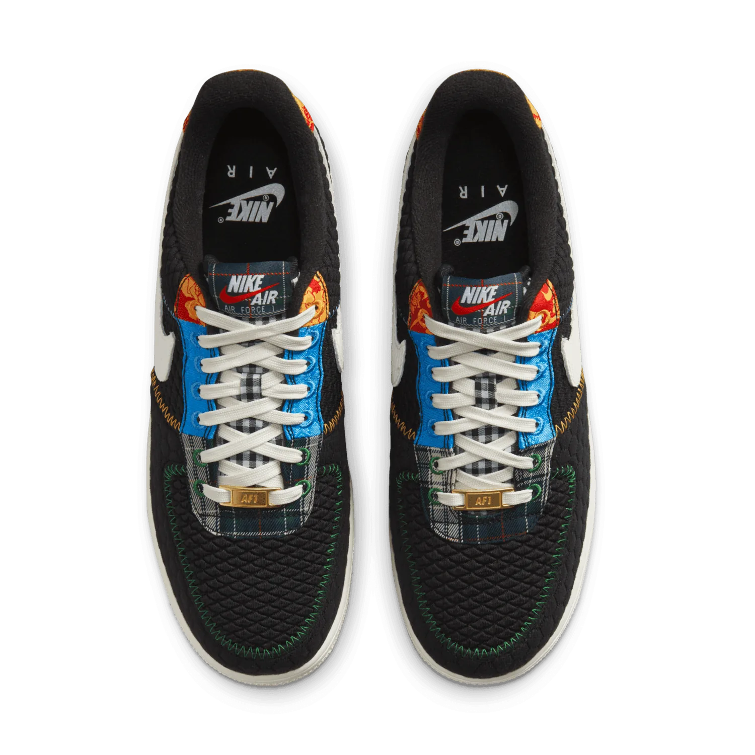 Nike Air Force 1 Low Multi-Material Black image 3