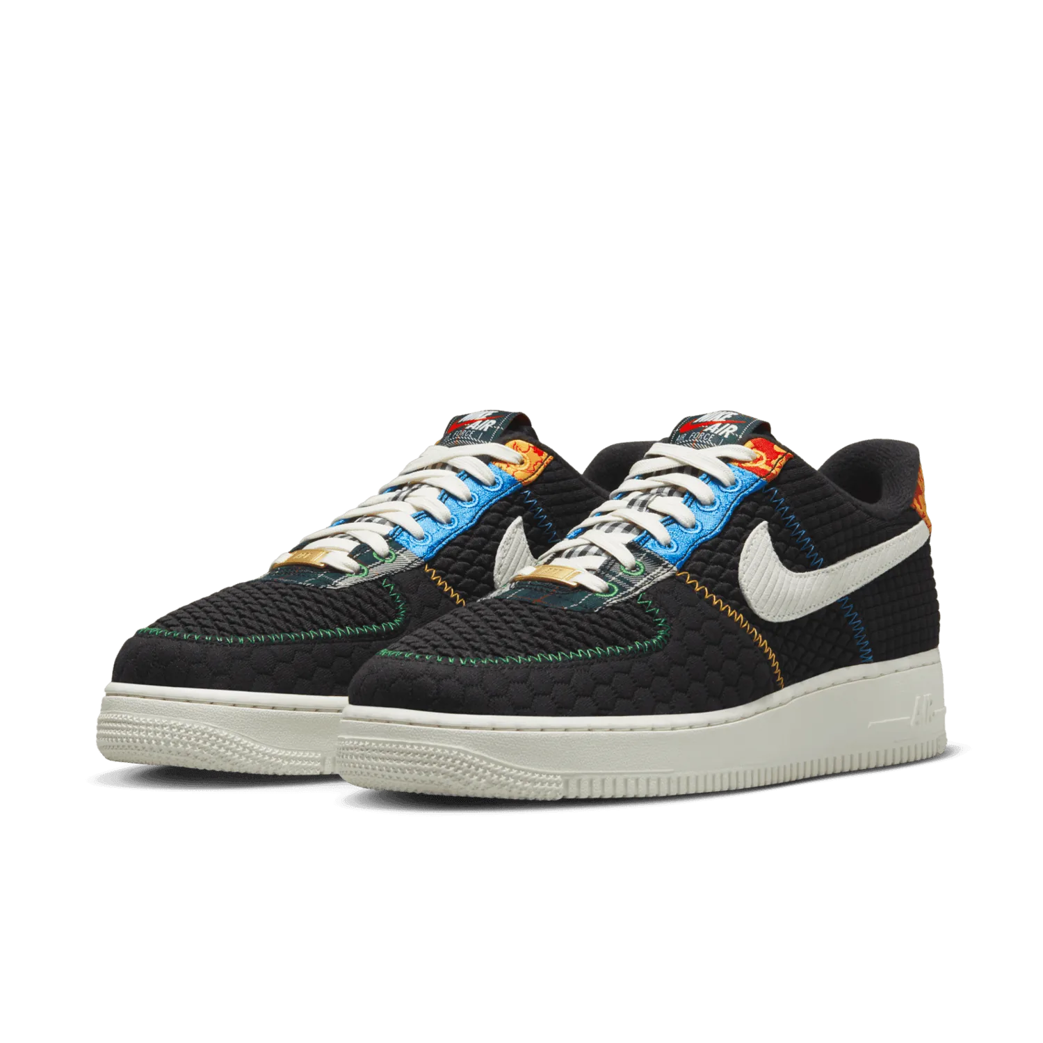 Nike Air Force 1 Low Multi-Material Black image 4
