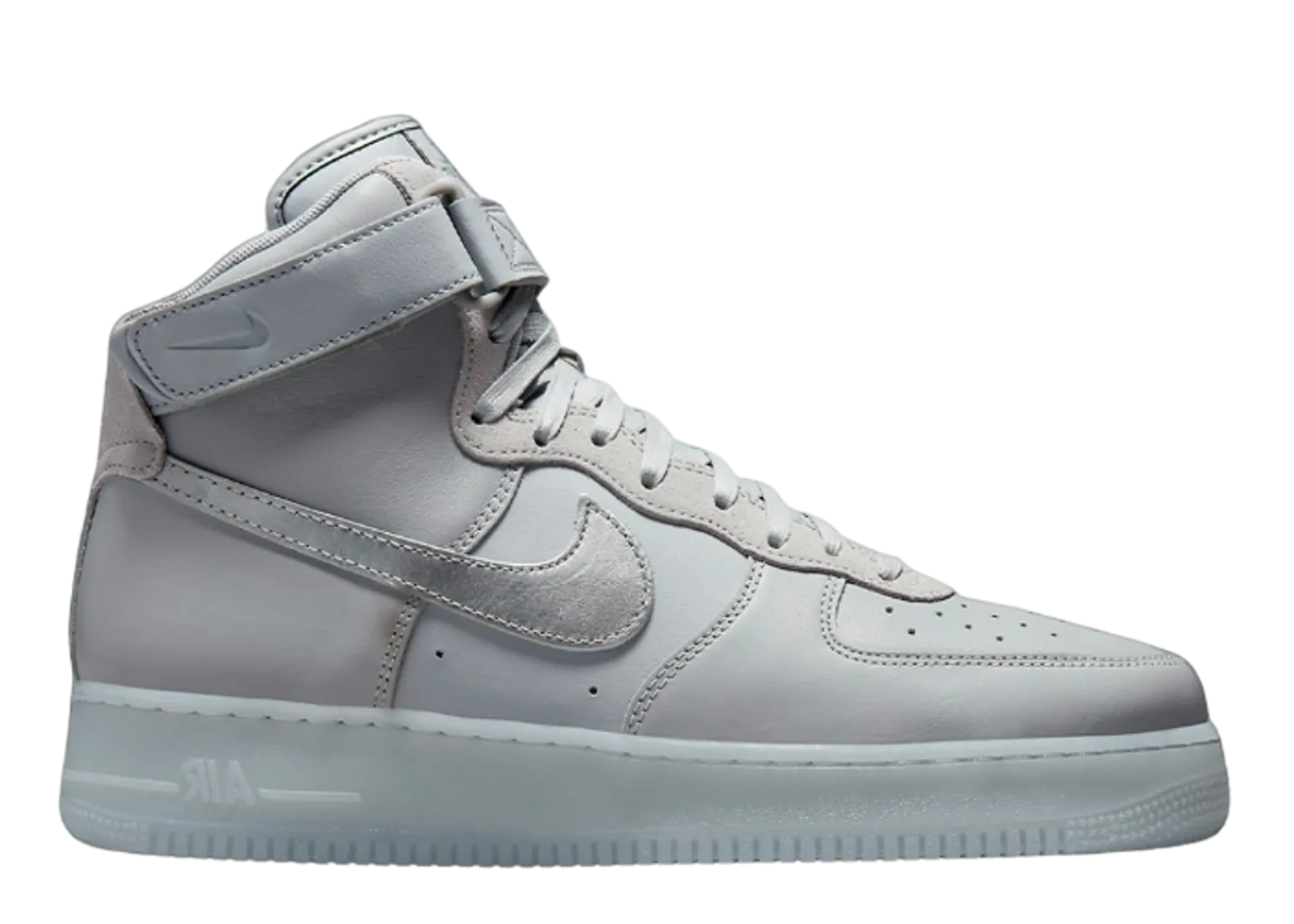 Nike Air Force 1 High Premium Wolf Grey Metallic Silver