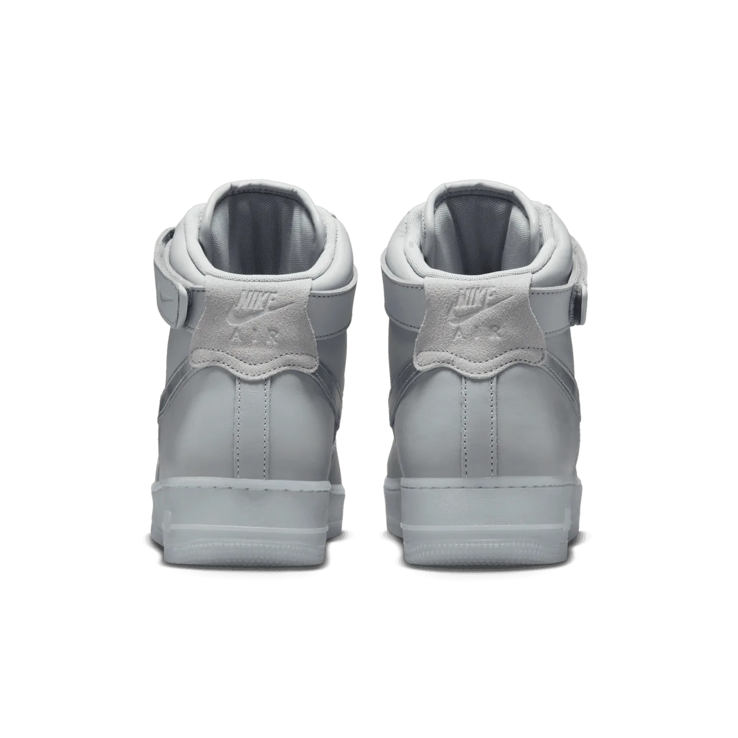 Nike Air Force 1 High Premium Wolf Grey Metallic Silver image 5