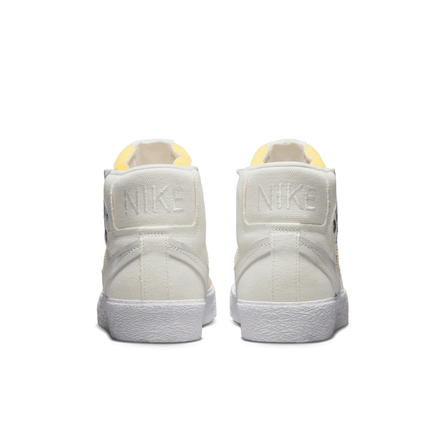 Nike SB Blazer Mid Warning Label Summit White image 5