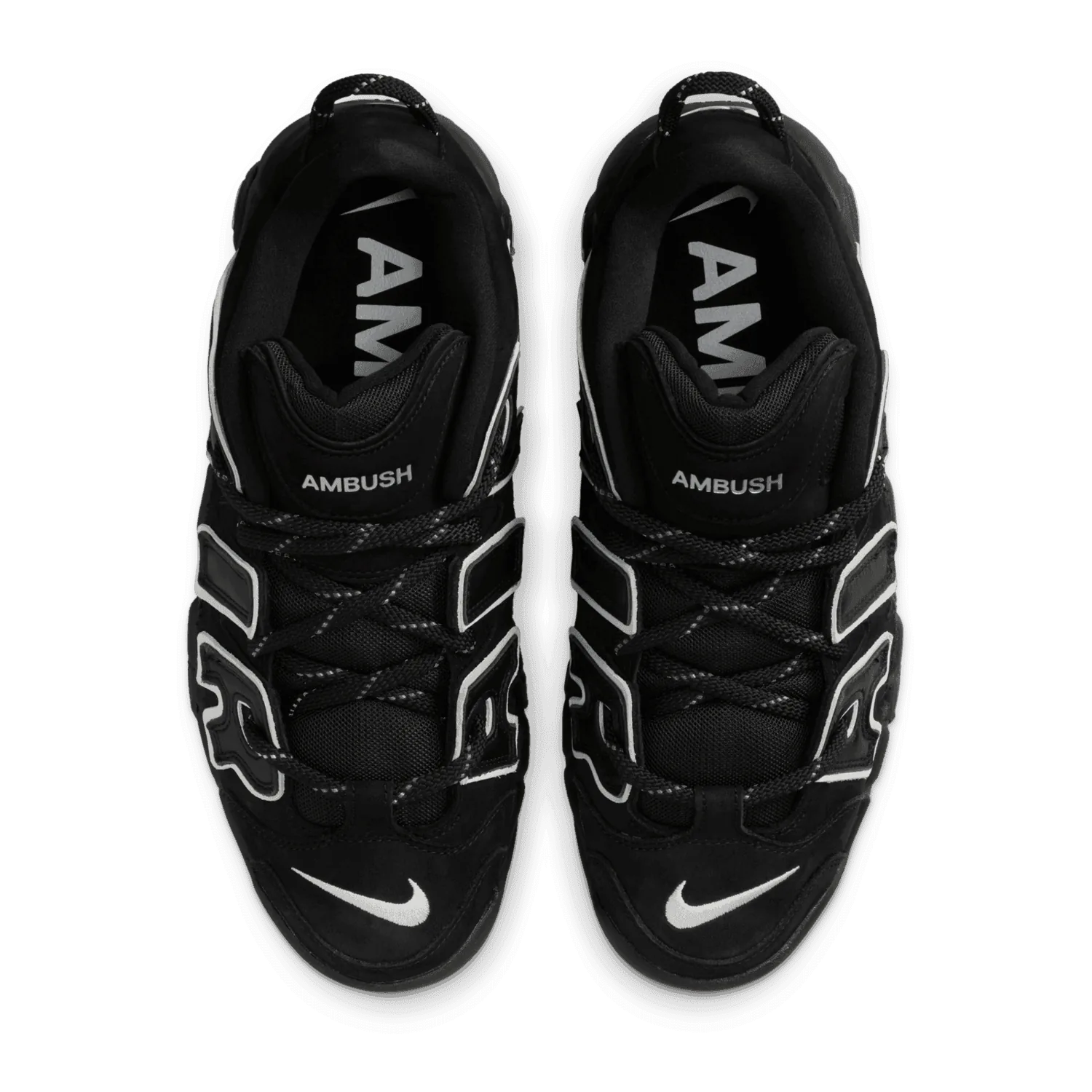 Nike Air More Uptempo Low AMBUSH Black White image 6