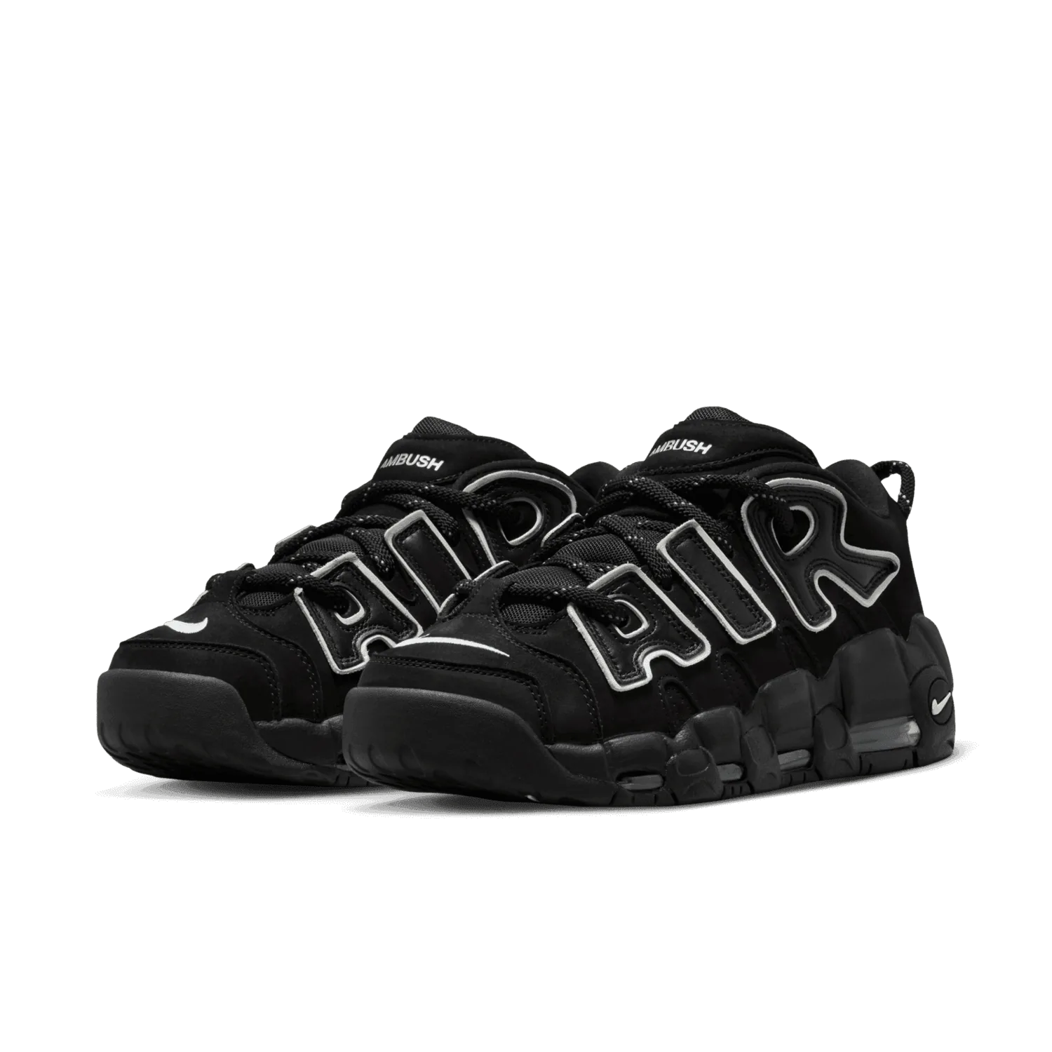 Nike Air More Uptempo Low AMBUSH Black White image 7