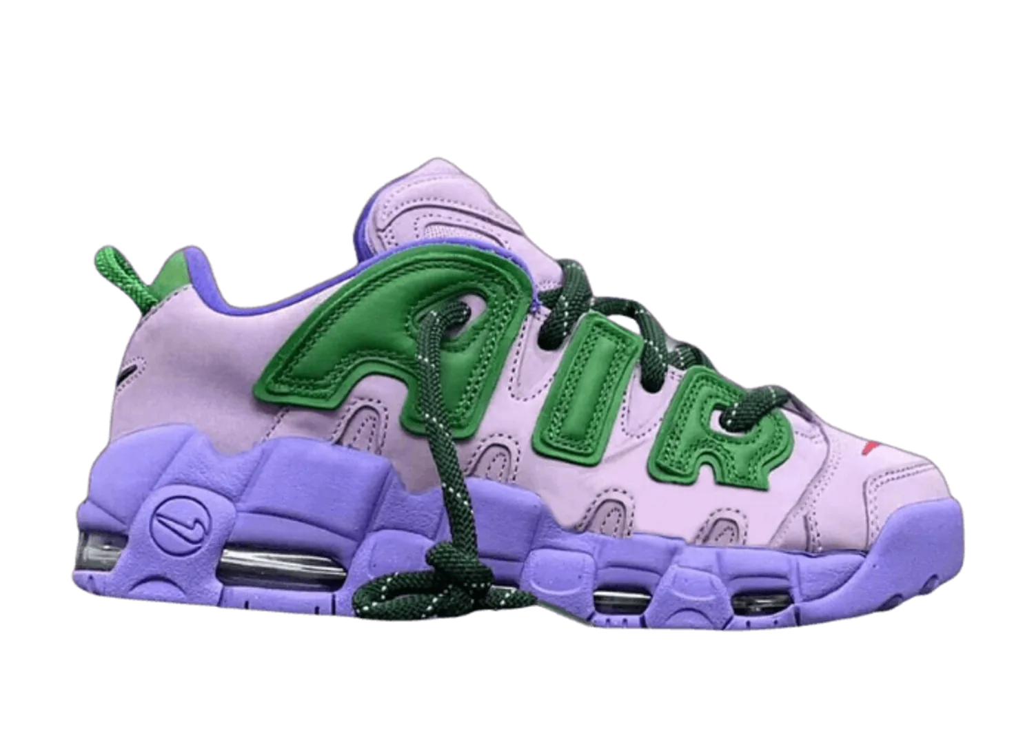 Nike Air More Uptempo Low AMBUSH Lilac Apple Green