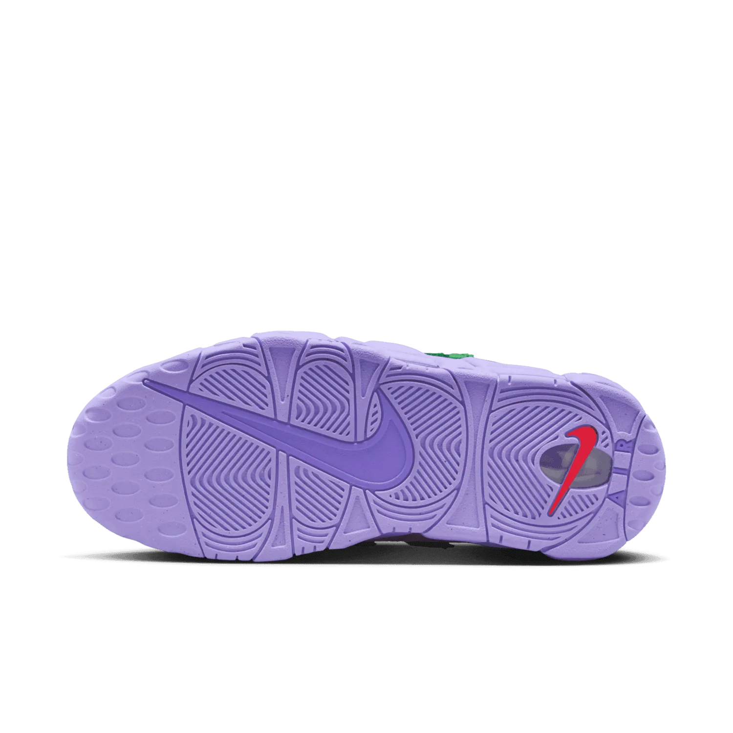 Nike Air More Uptempo Low AMBUSH Lilac Apple Green image 5