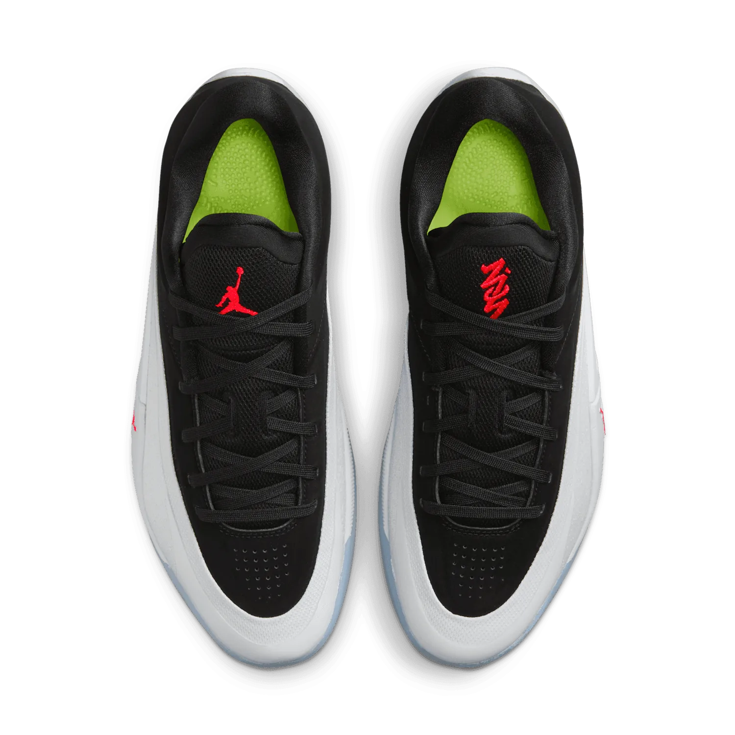 Jordan Zion 4 Black White Crimson image 3