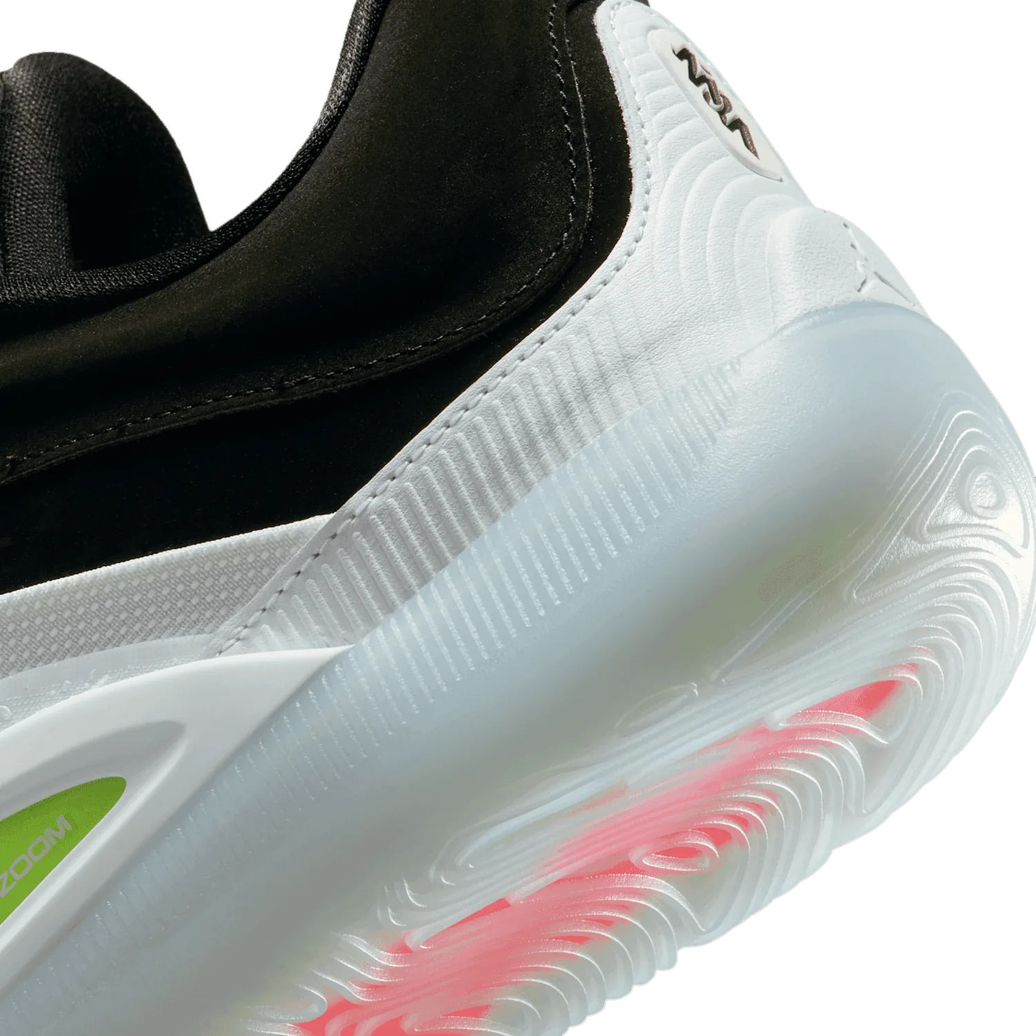 Jordan Zion 4 Black White Crimson image 7