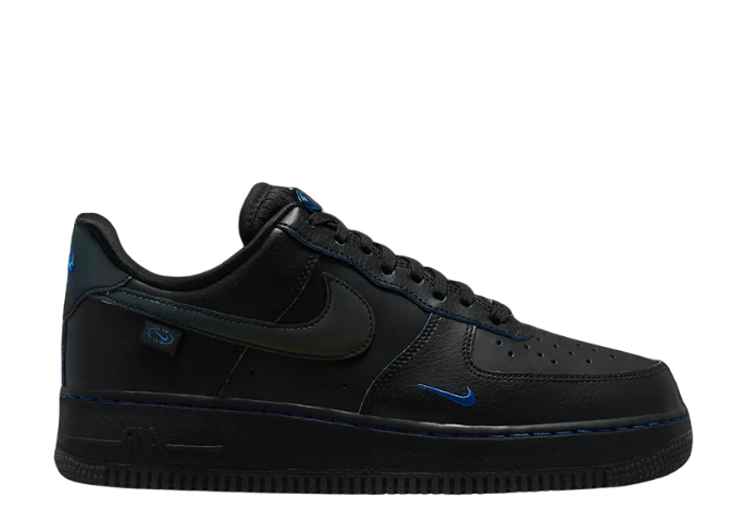 Nike Air Force 1 Low Wear Away Black Blue