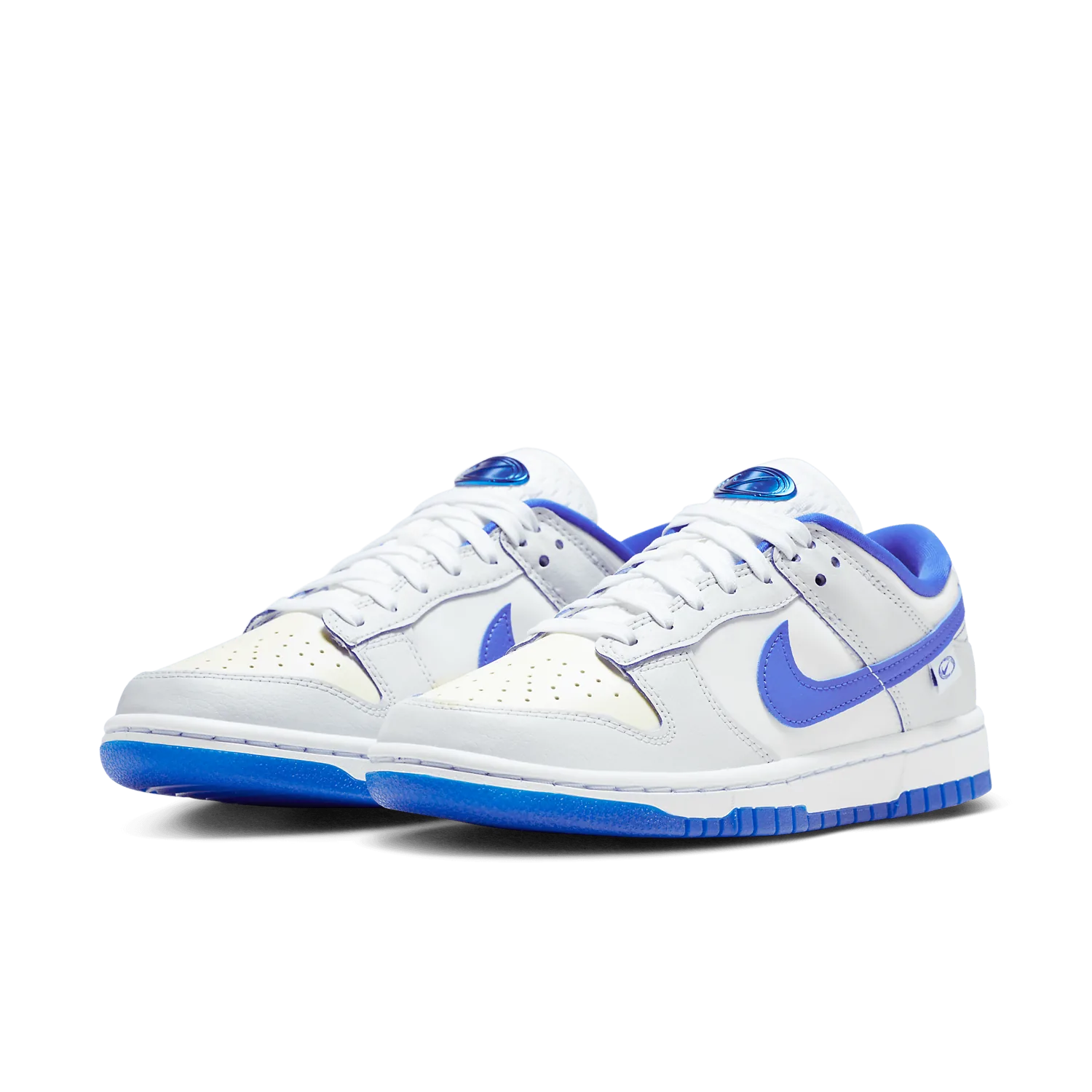 Nike Dunk Low Reflective White Game Royal image 4