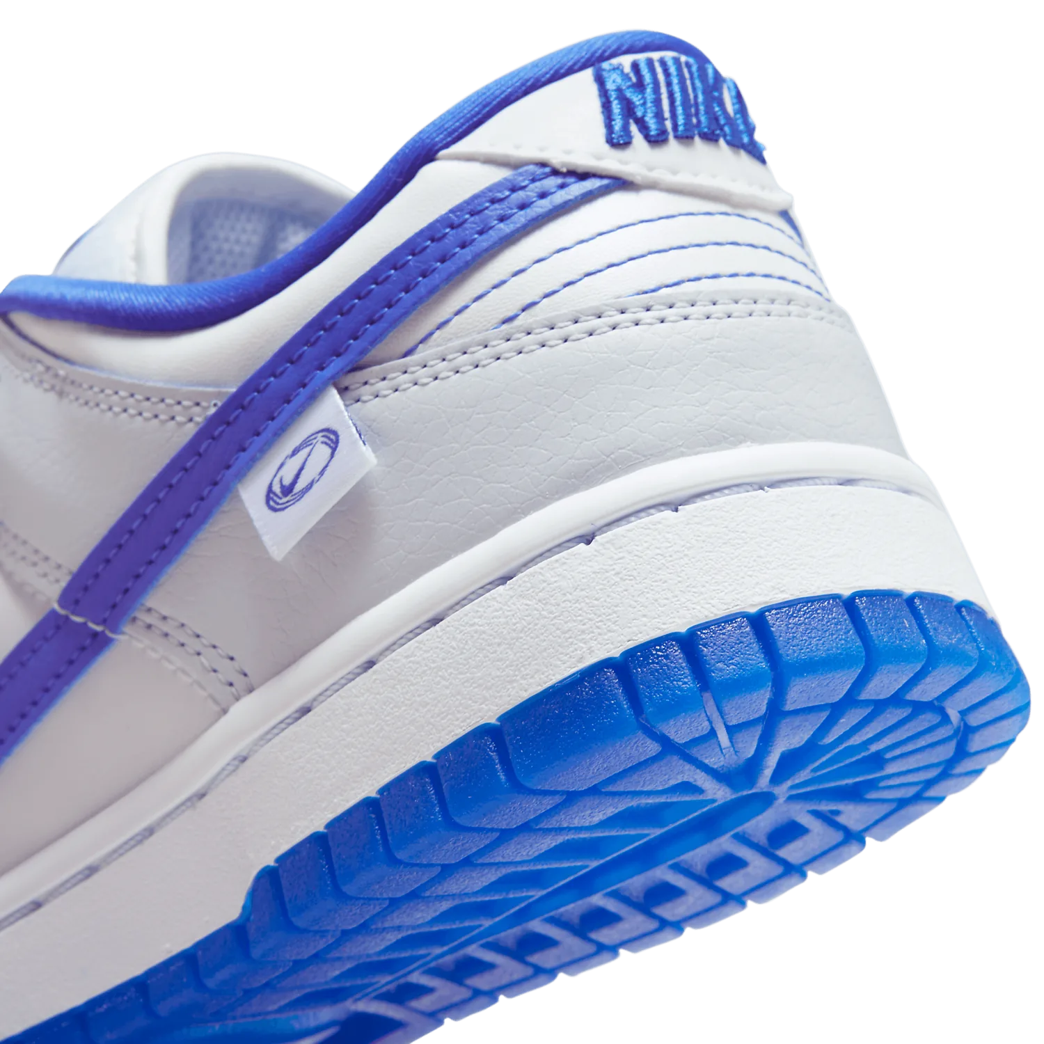 Nike Dunk Low Reflective White Game Royal image 7