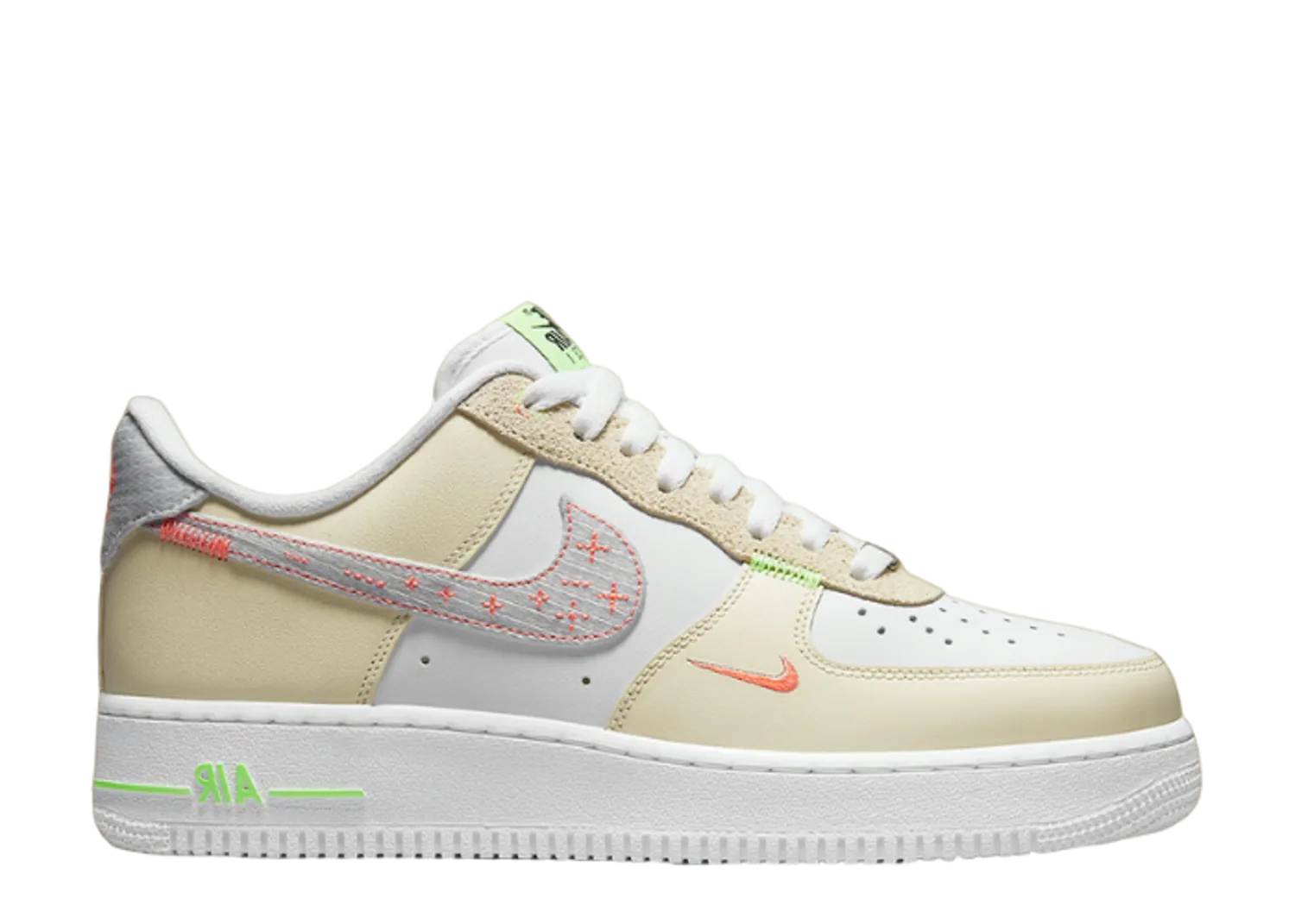 Nike Air Force 1 Low Sail Grey Neon