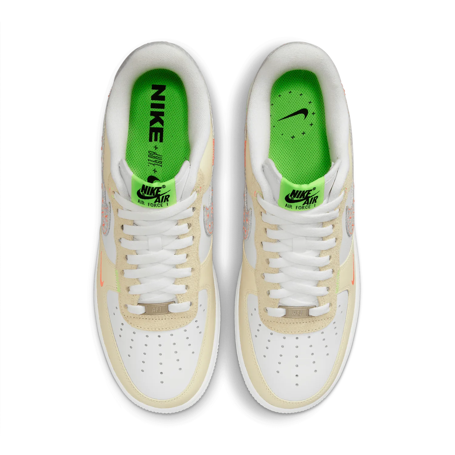 Nike Air Force 1 Low Sail Grey Neon image 3