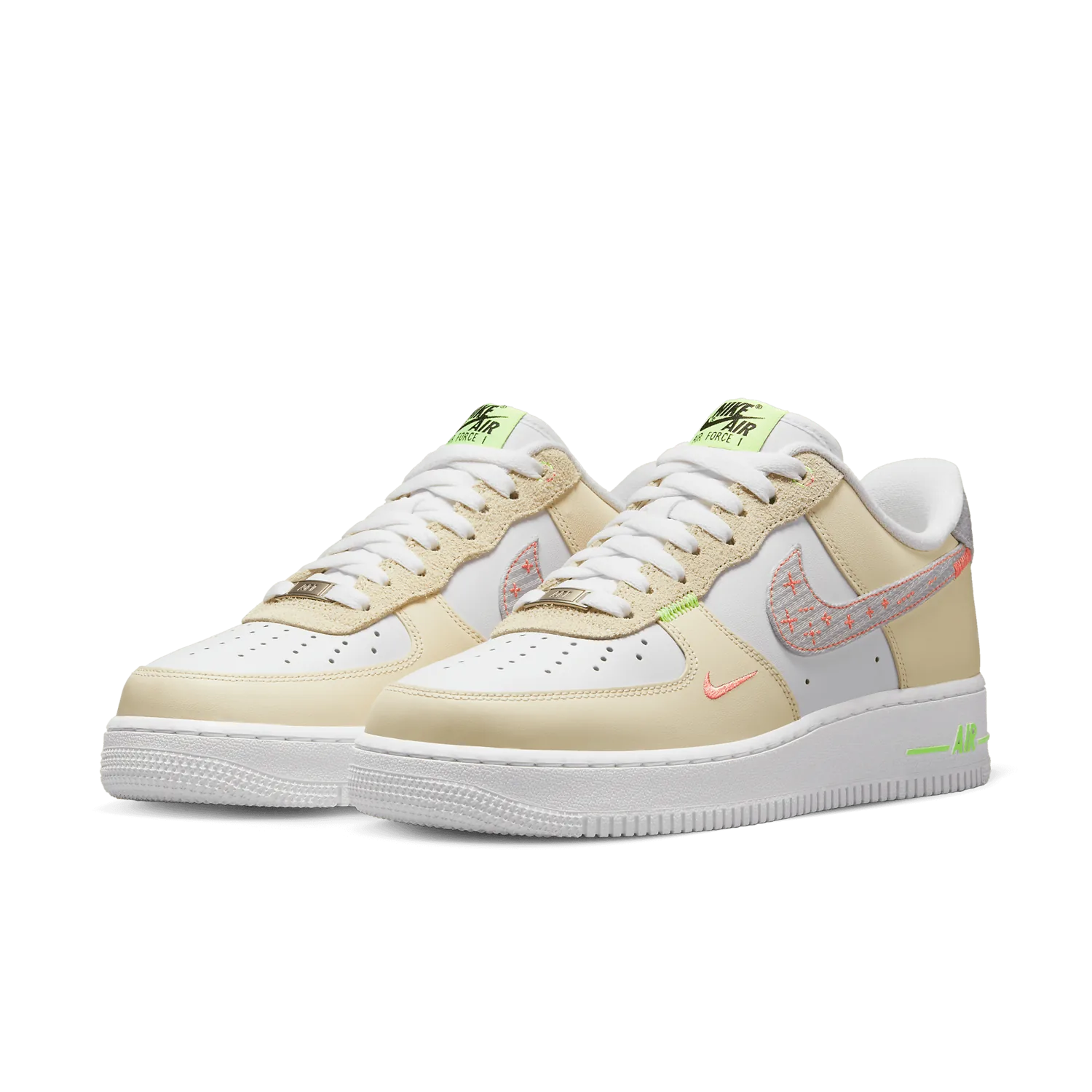 Nike Air Force 1 Low Sail Grey Neon image 4