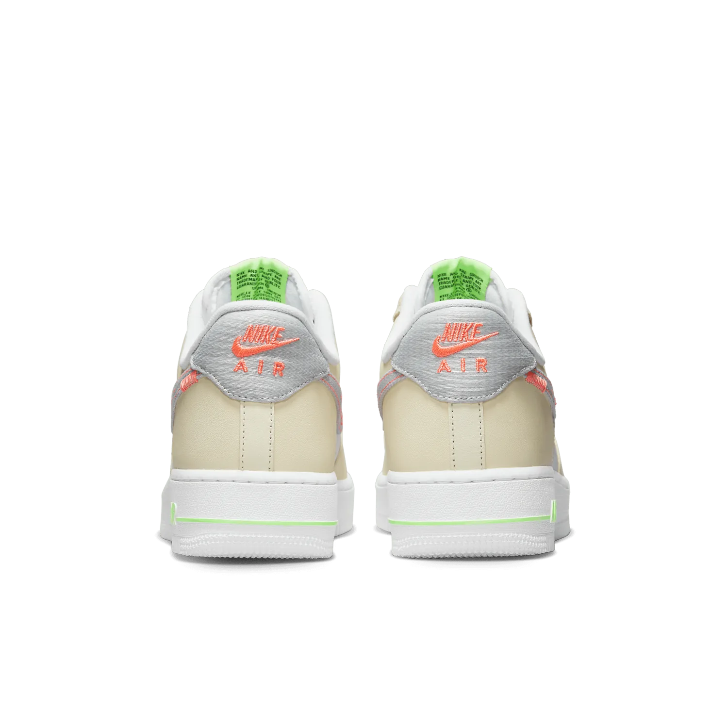 Nike Air Force 1 Low Sail Grey Neon image 5