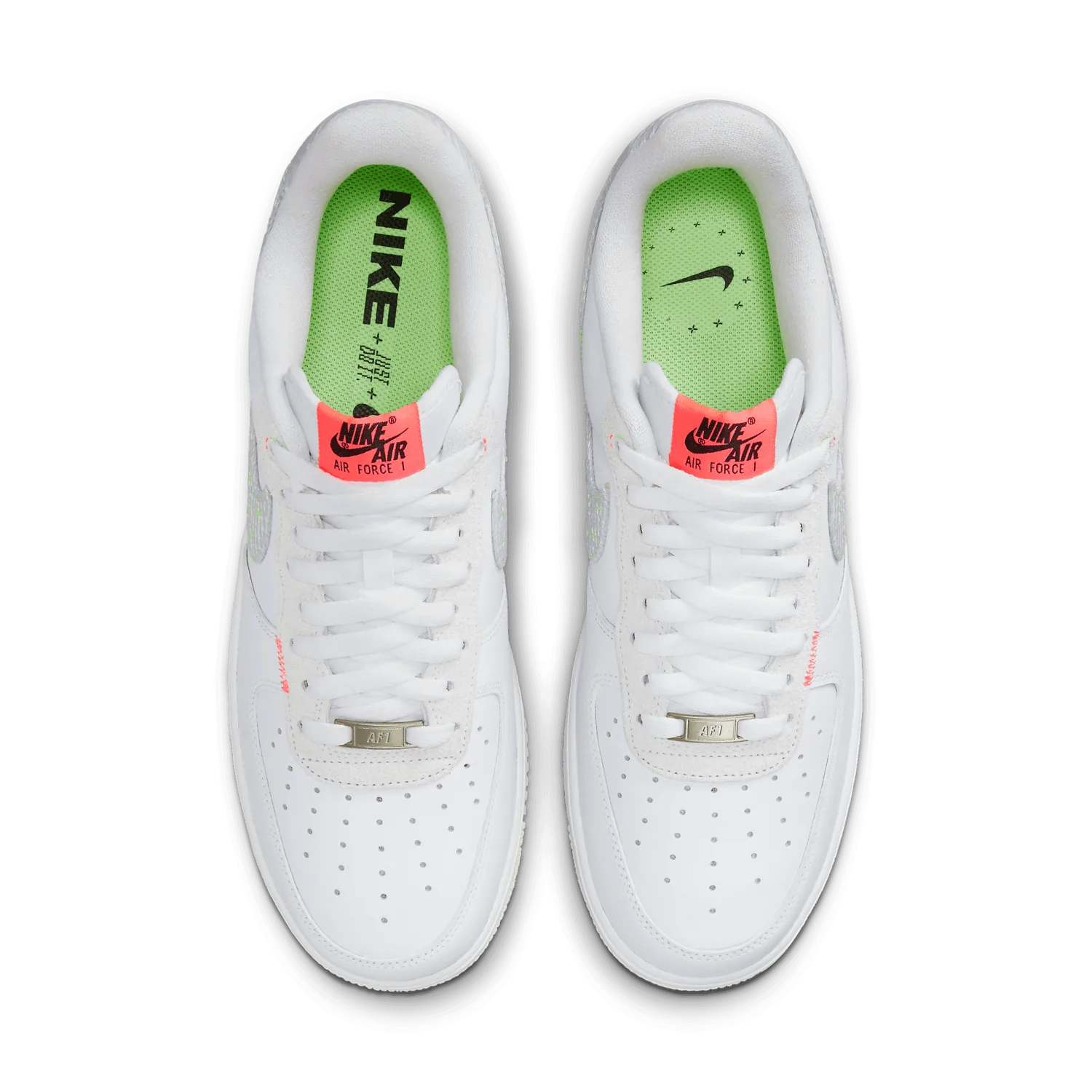 Nike Air Force 1 Low White Grey Neon image 3