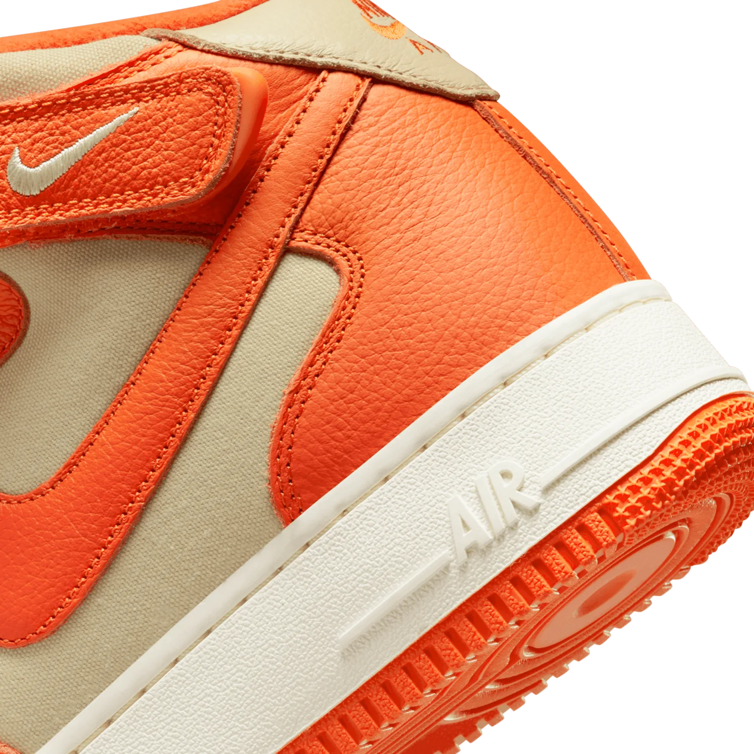 Nike Air Force 1 Mid NBHD Team Gold Safety Orange image 7