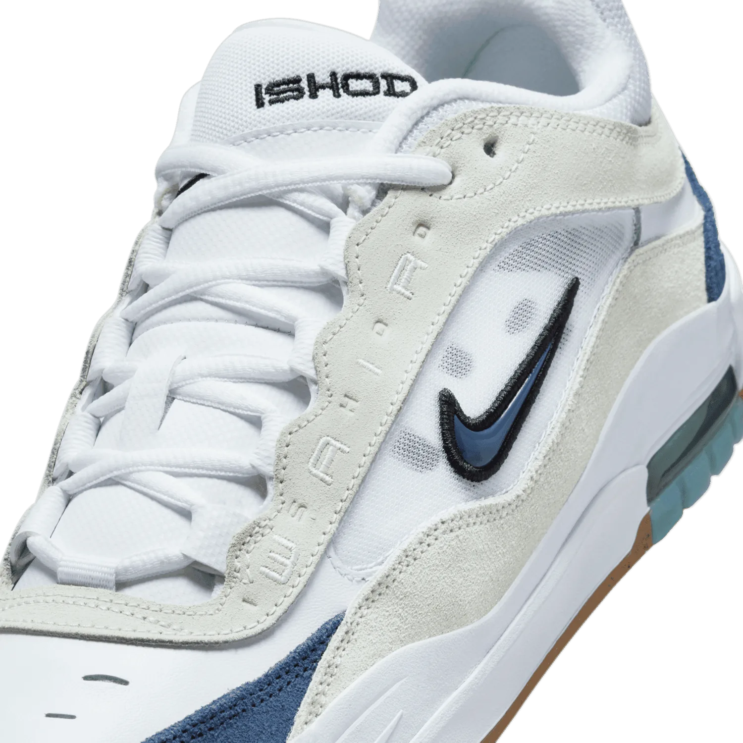 Nike SB Air Max Ishod White Aquarius Blue image 5