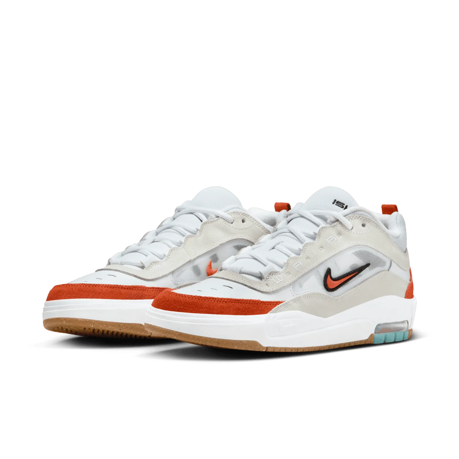 Nike SB Air Max Ishod White Orange image 3