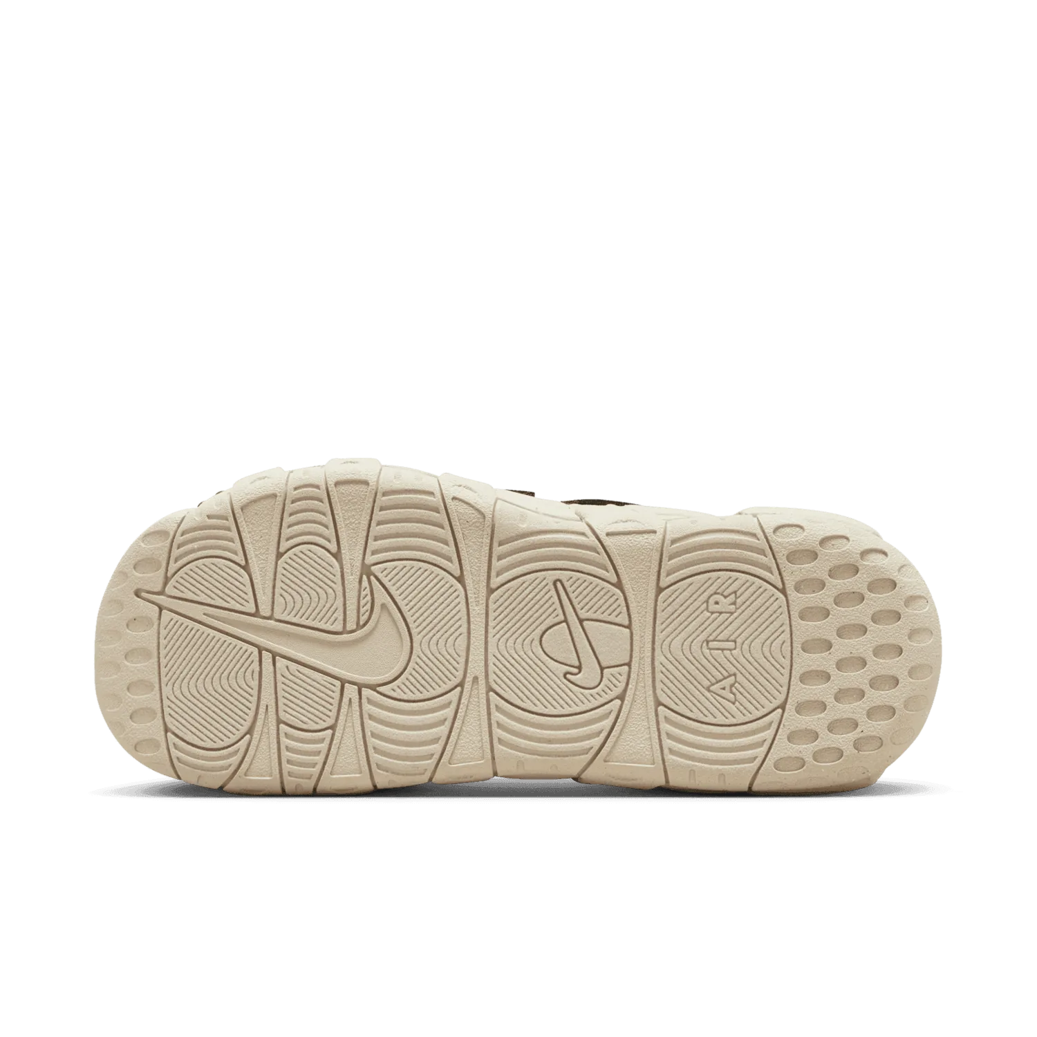 Nike Air More Uptempo Slide Black Multi-Color Sanddrift image 2