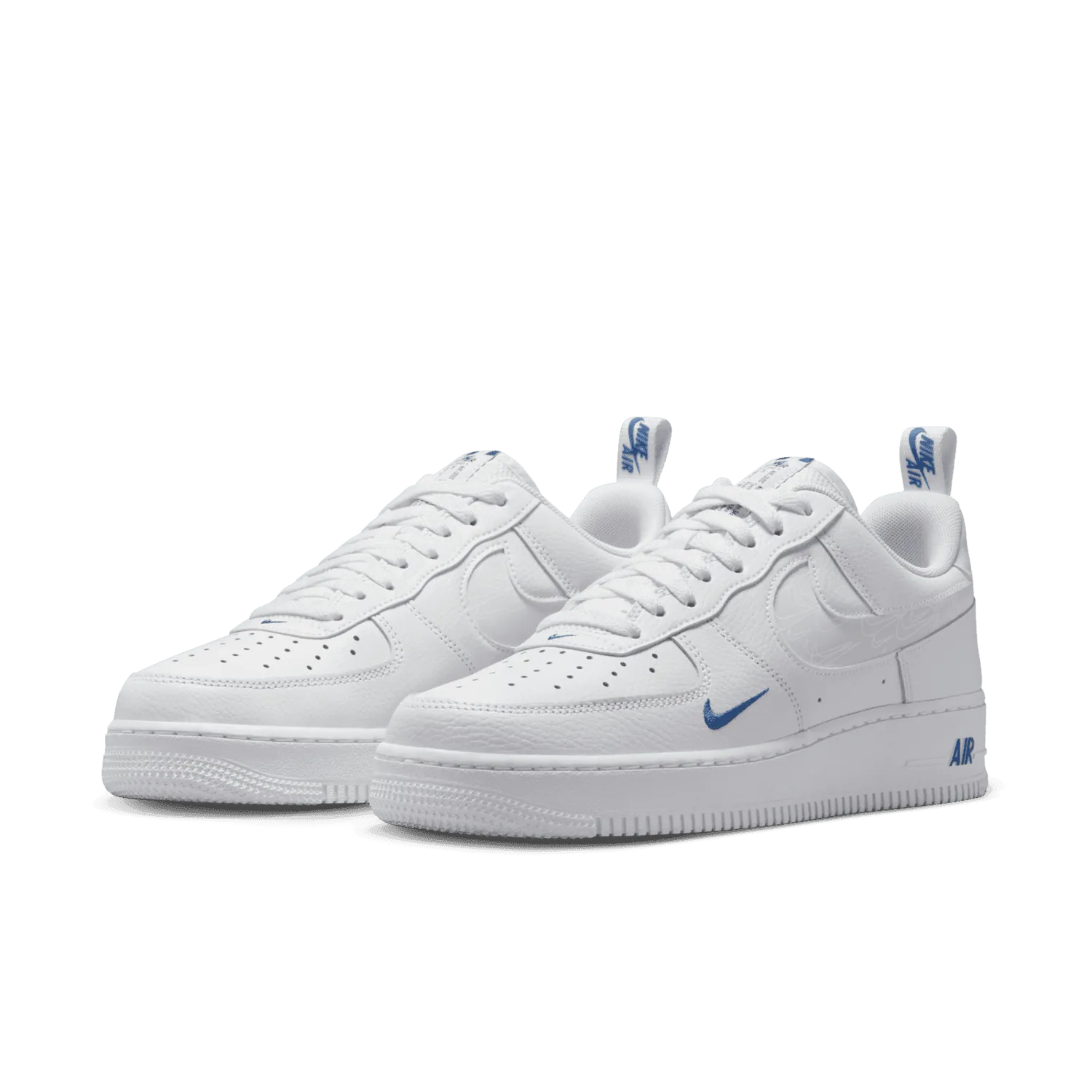 Nike Air Force 1 LV8 White Dark Marina Blue image 5
