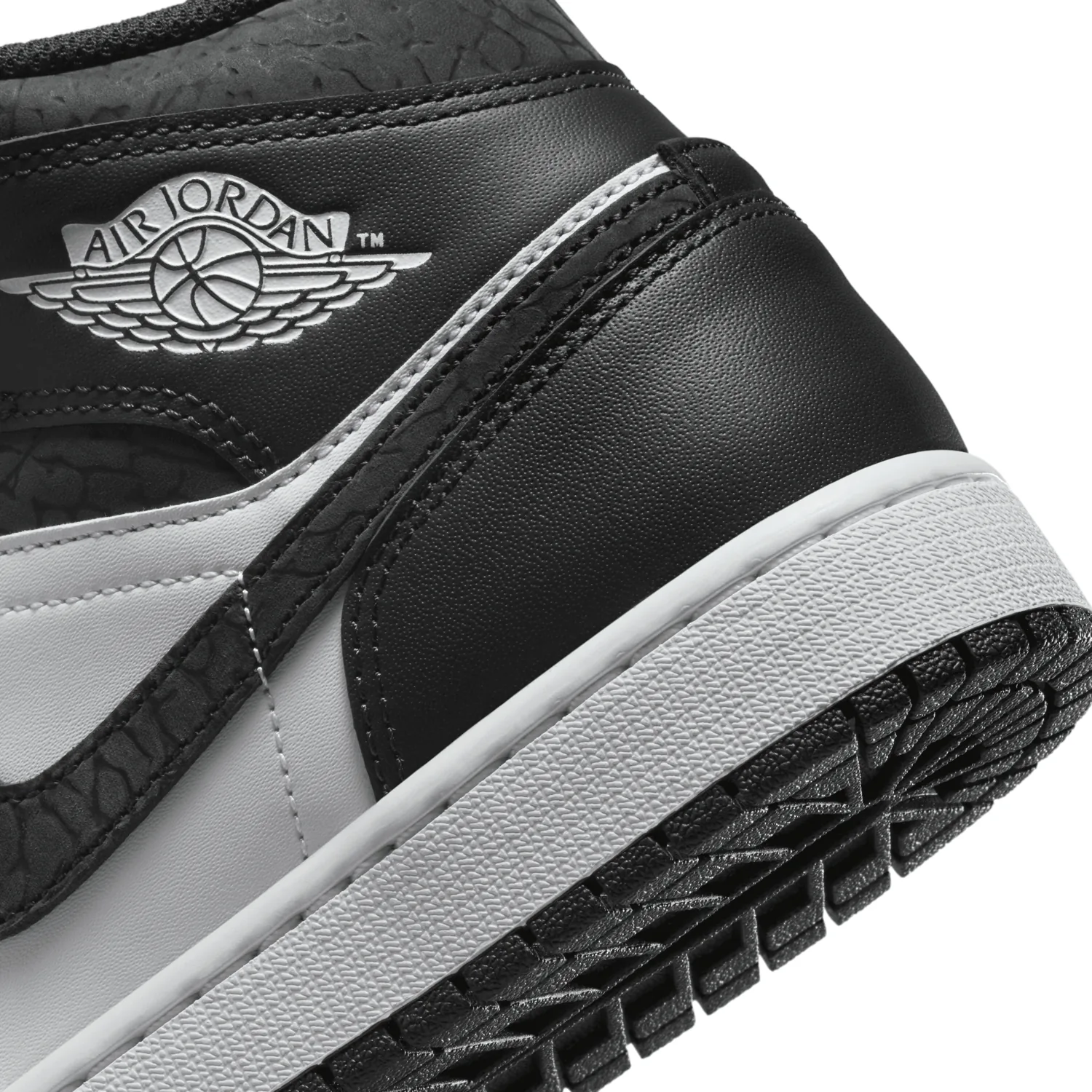 Air Jordan 1 Mid SE Panda Elephant image 2
