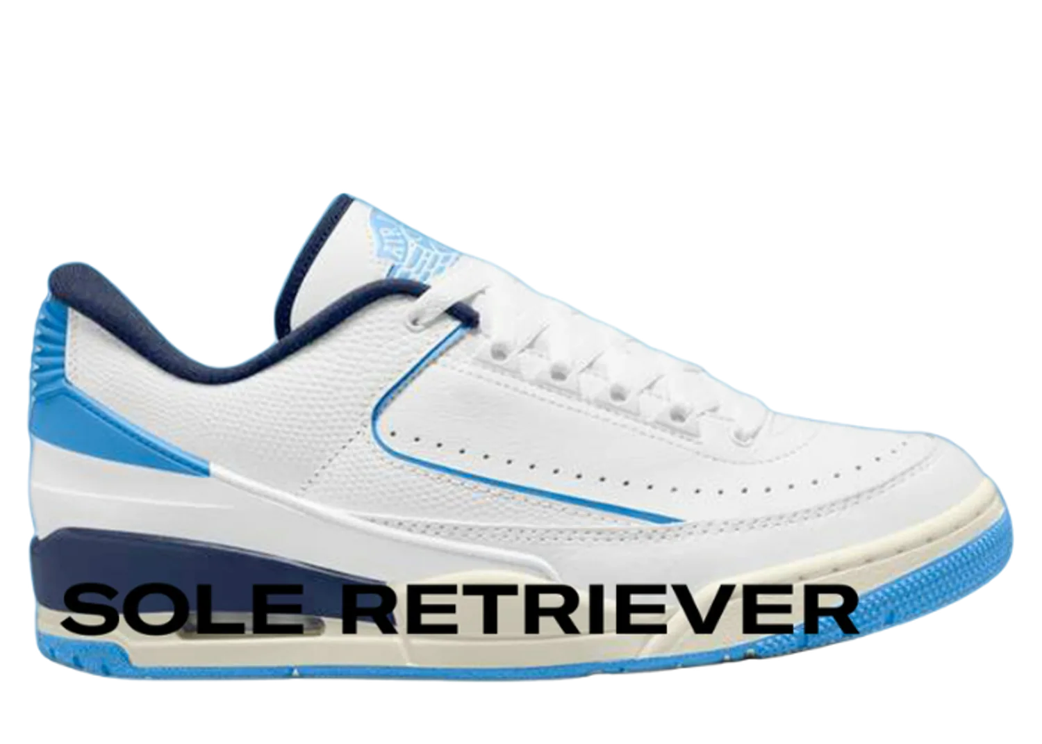 Air Jordan 2/3 White Uni Blue Midnight Navy