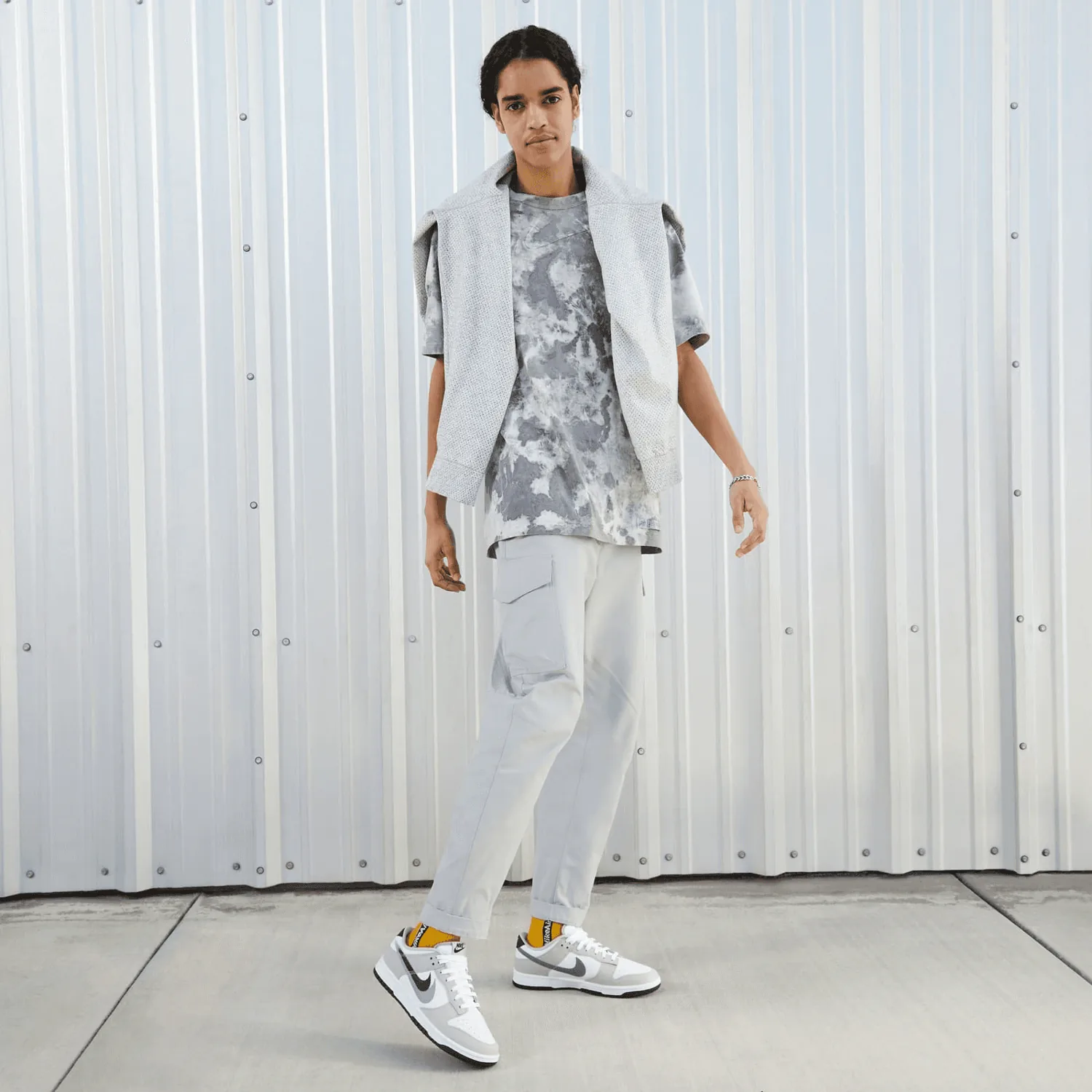 Nike Dunk Low Spray Paint Swoosh image 9