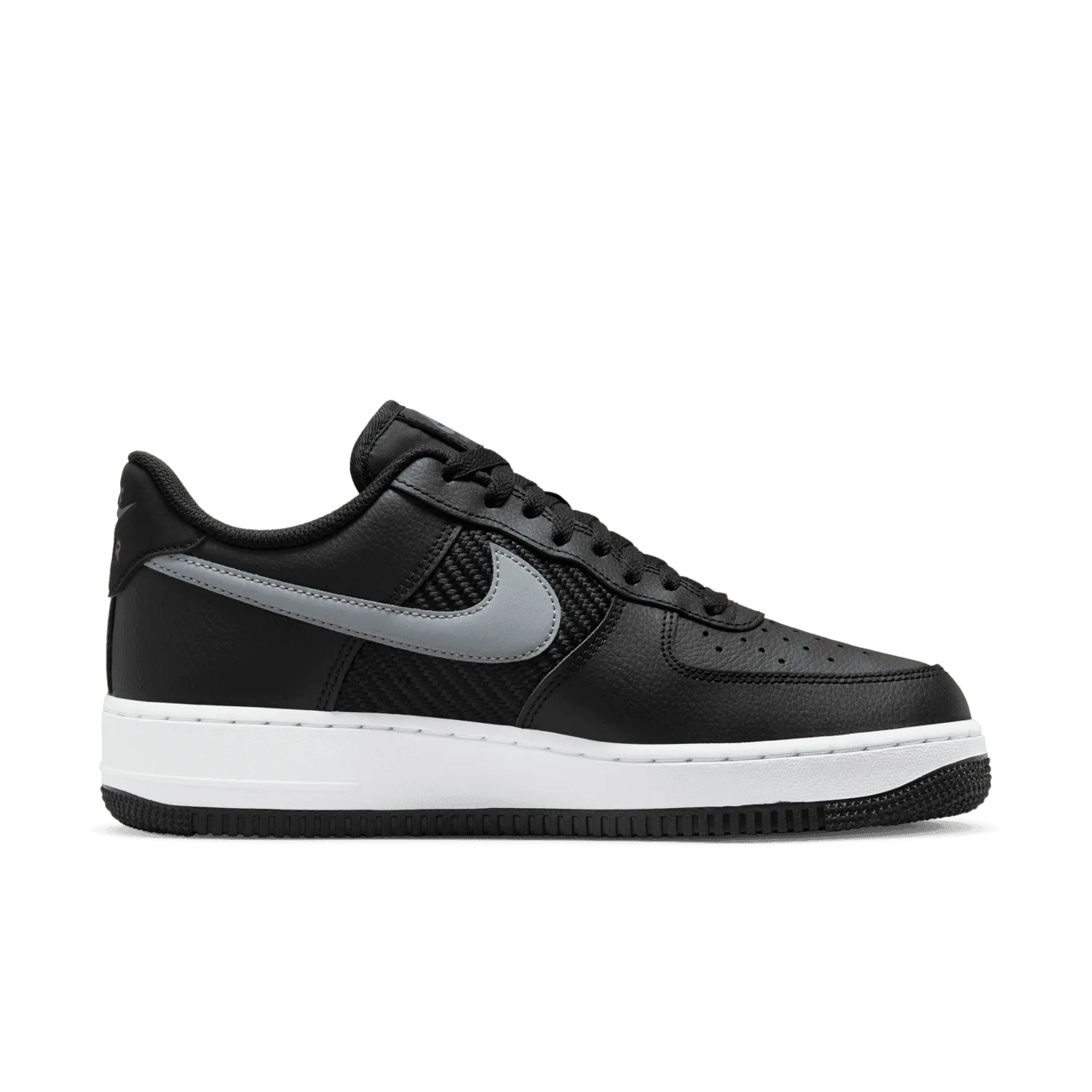 Nike Air Force 1 Low Black Flat Pewter Midnight Navy image 3