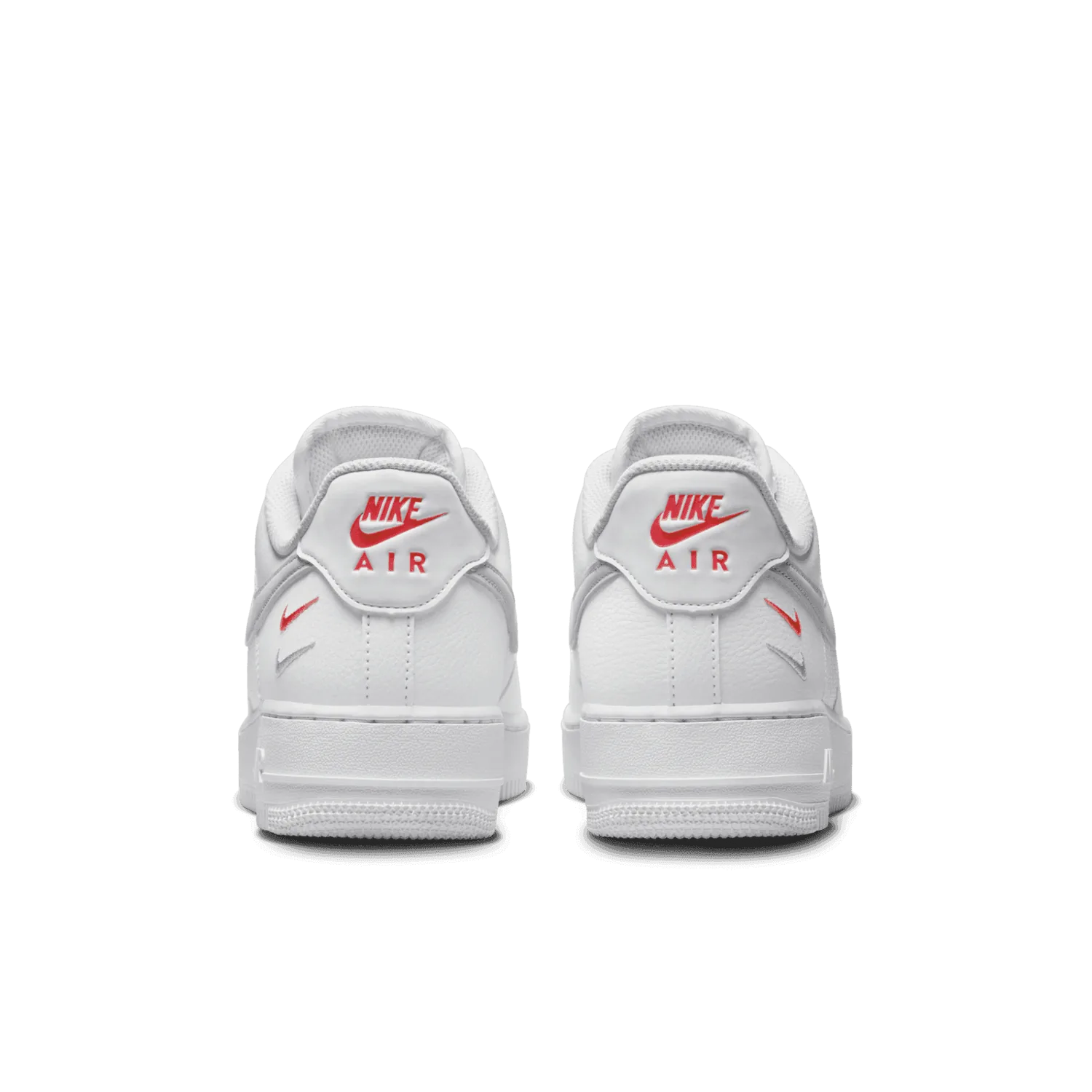 Nike Air Force 1 Low White Wolf Grey Picante Red image 6
