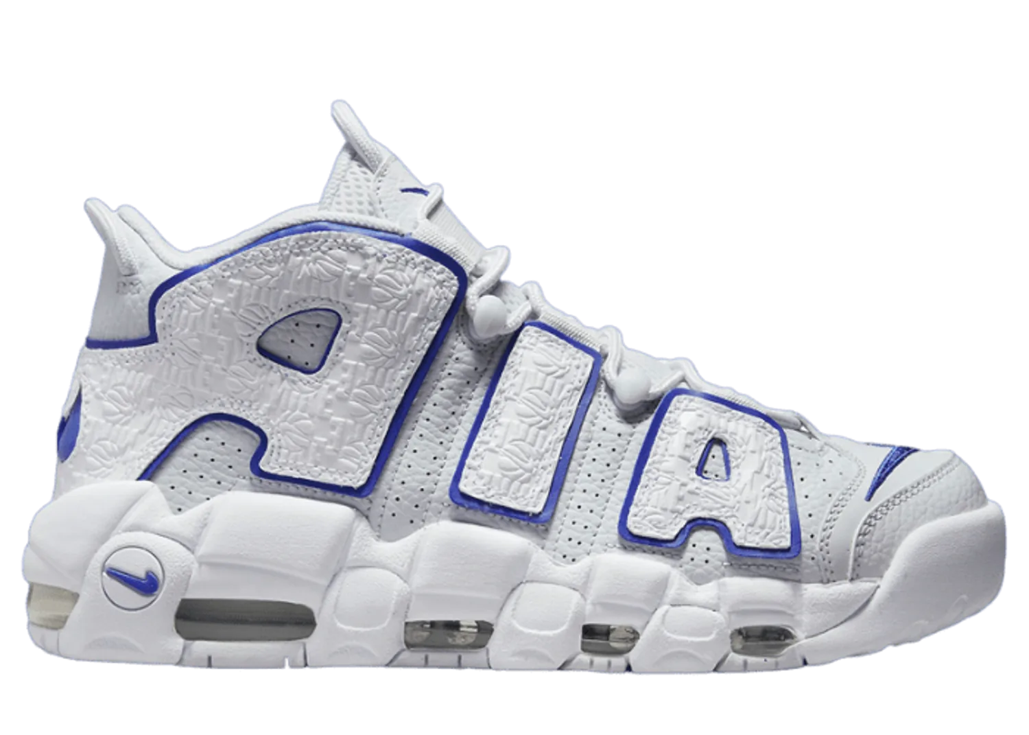 Nike Air More Uptempo White Royal Blue