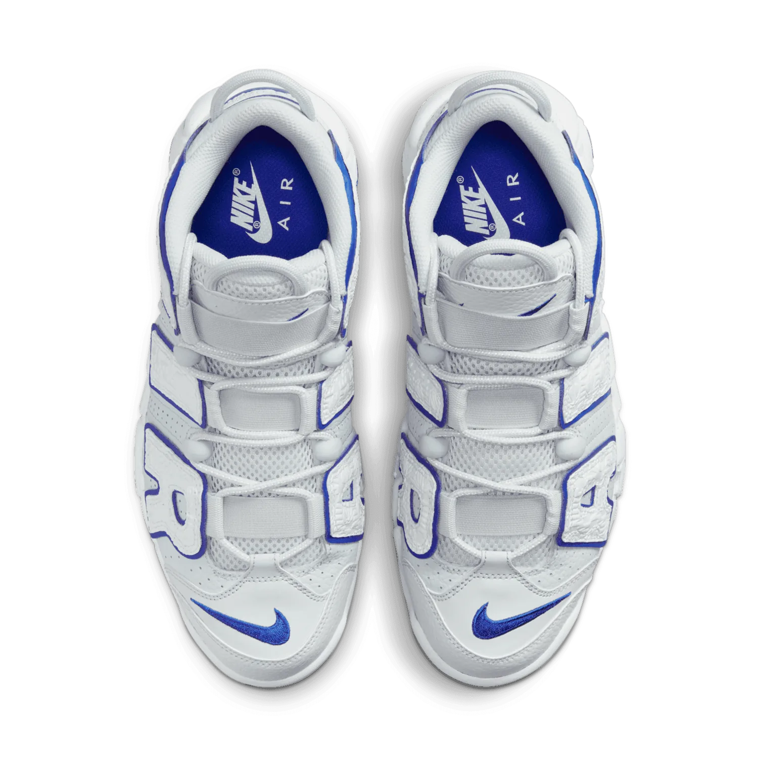 Nike Air More Uptempo White Royal Blue image 3