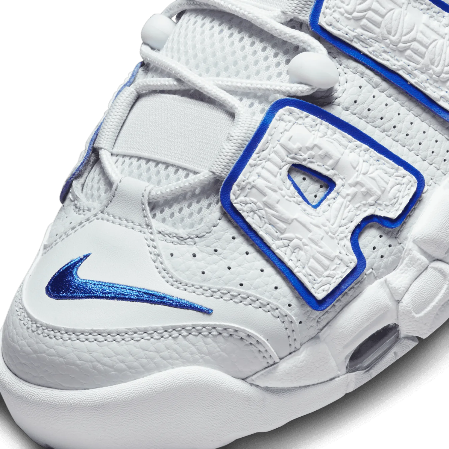 Nike Air More Uptempo White Royal Blue image 6