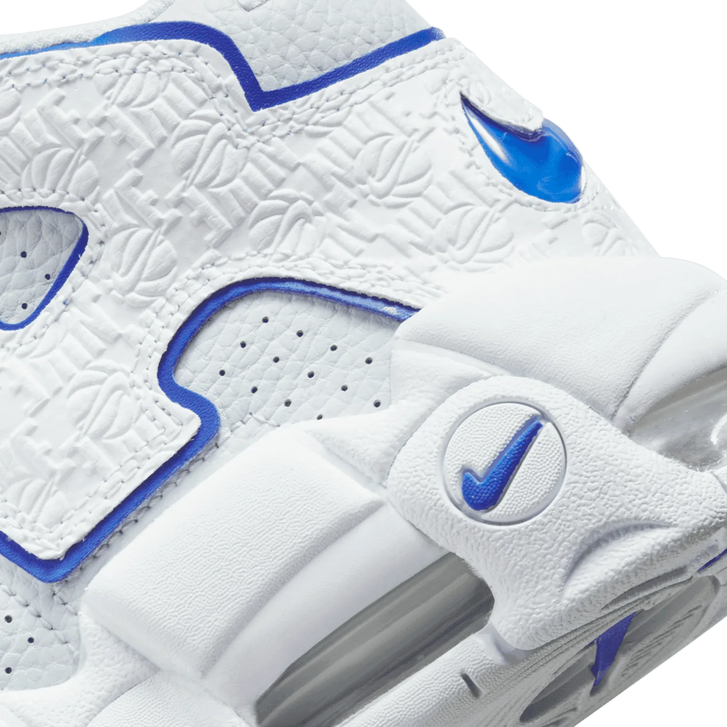 Nike Air More Uptempo White Royal Blue image 7