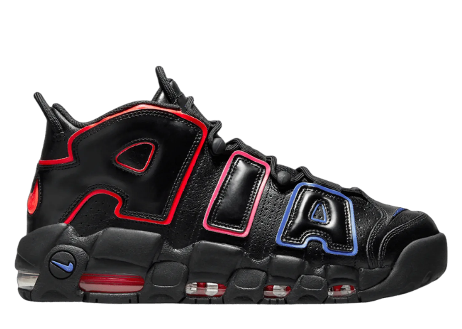 Nike Air More Uptempo Black Multi