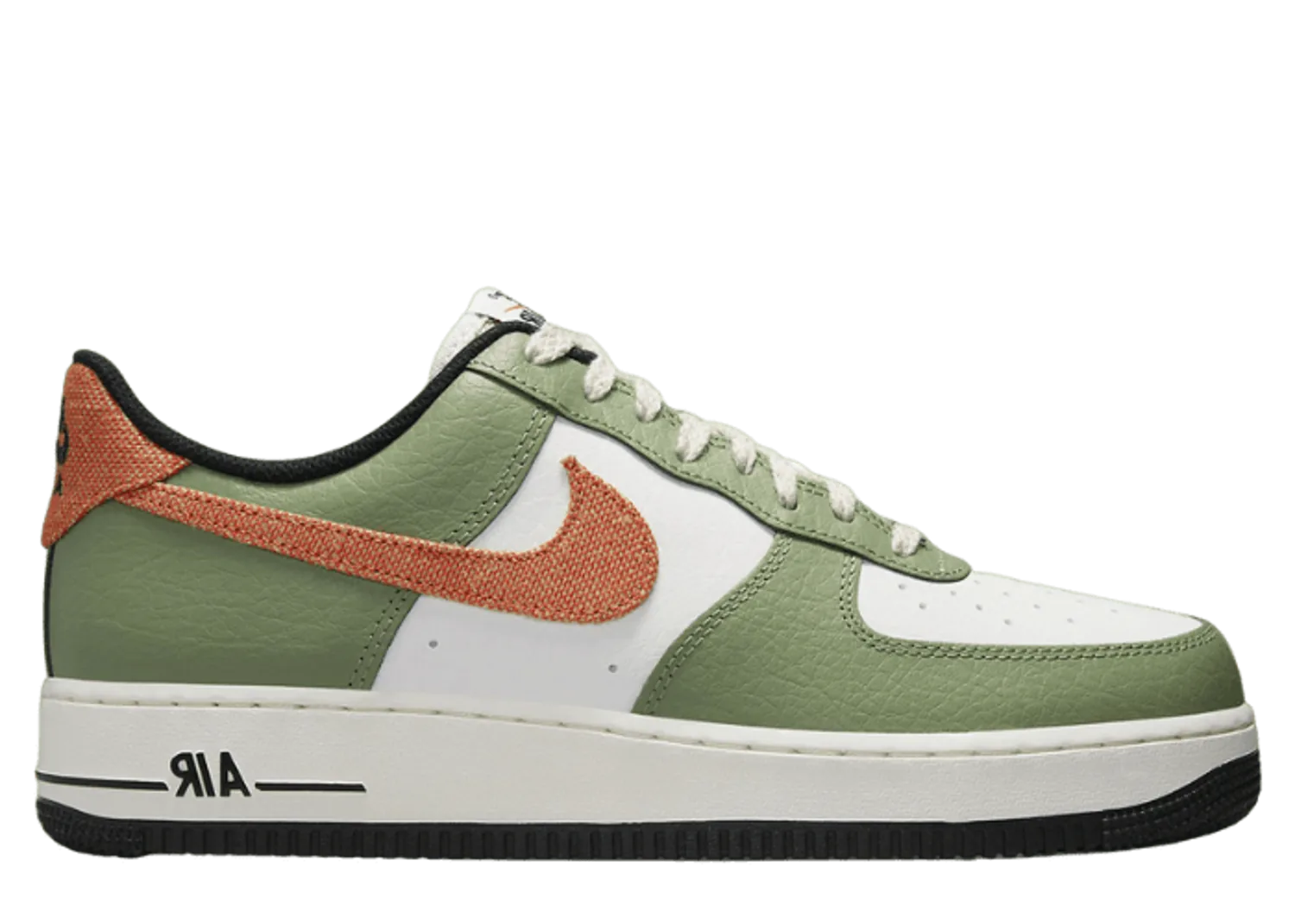 Nike Air Force 1 Low Oil Green Safety Orange
