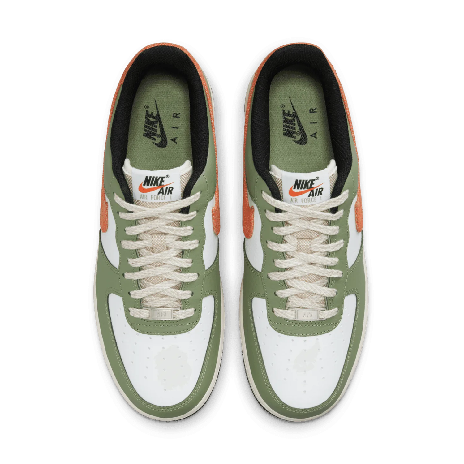 Nike Air Force 1 Low Oil Green Safety Orange image 3
