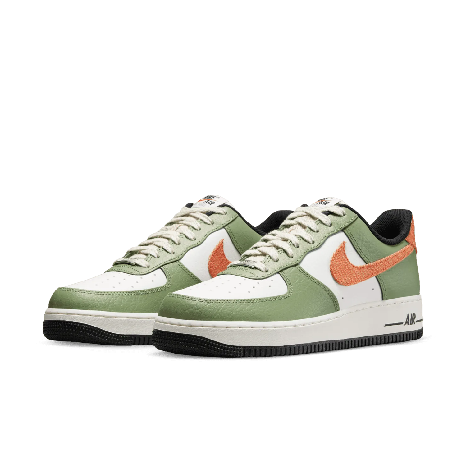 Nike Air Force 1 Low Oil Green Safety Orange image 4