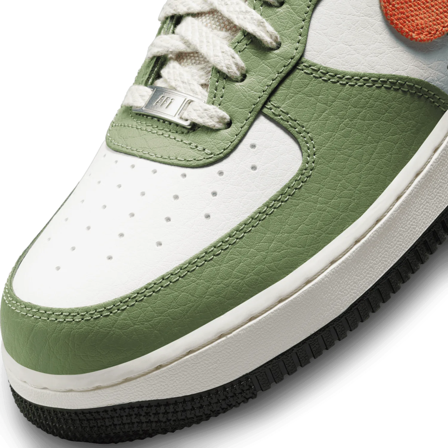 Nike Air Force 1 Low Oil Green Safety Orange image 6