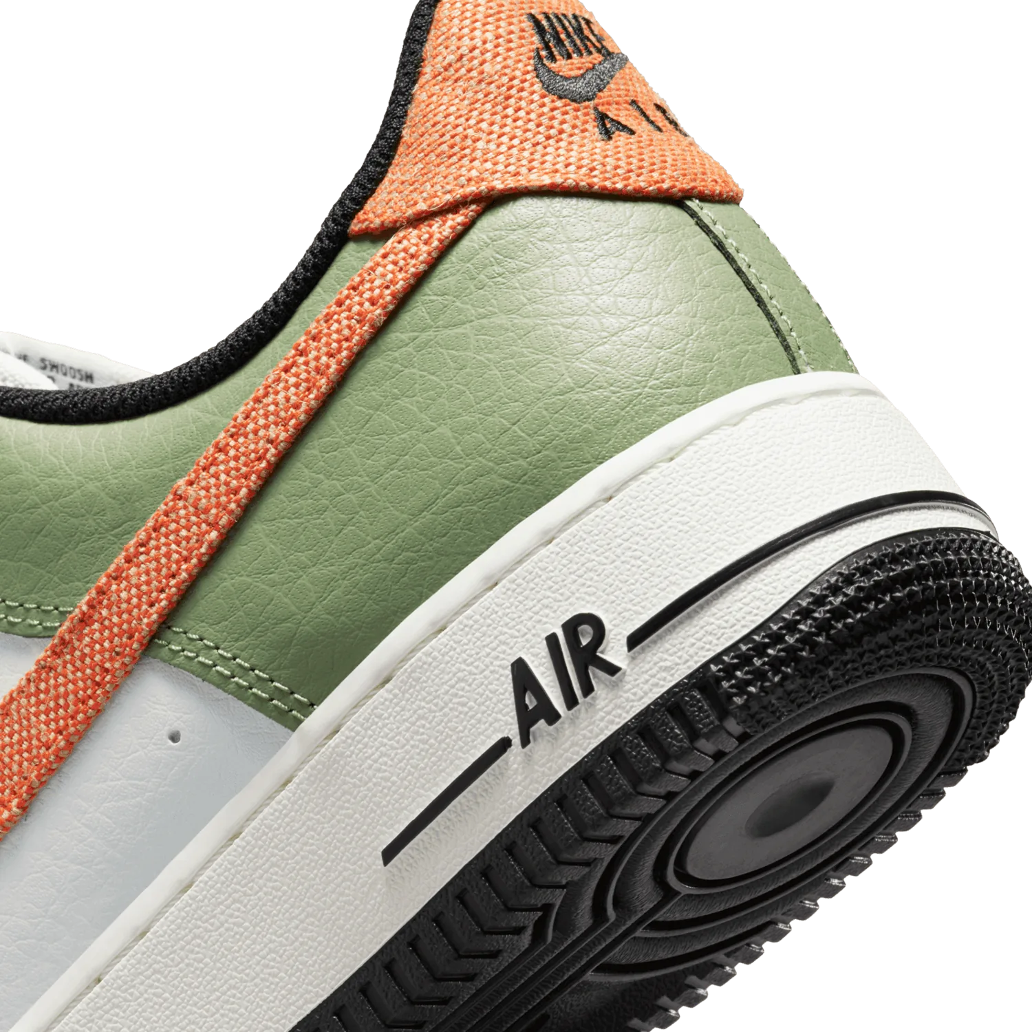 Nike Air Force 1 Low Oil Green Safety Orange image 7