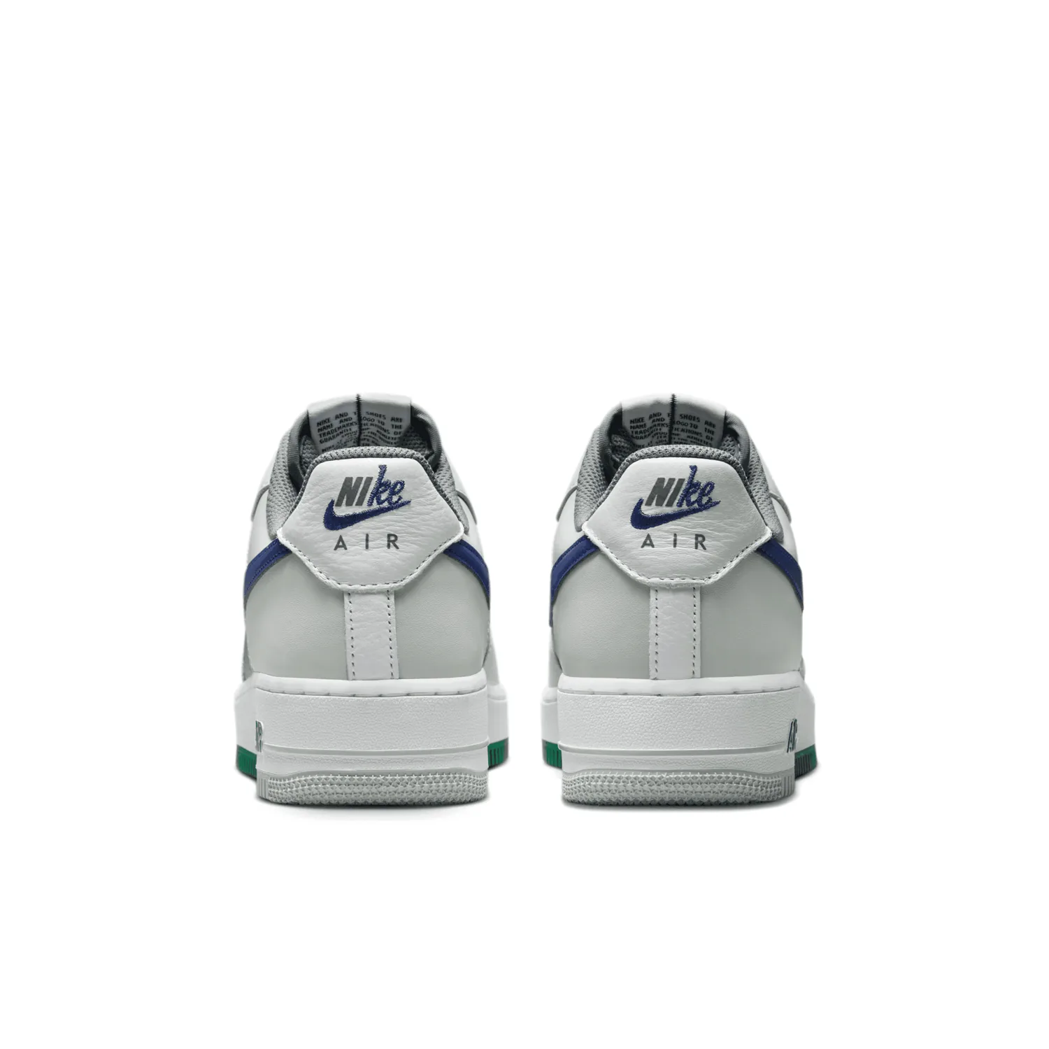 Nike Air Force 1 Low Split Light Silver Deep Royal Blue image 6