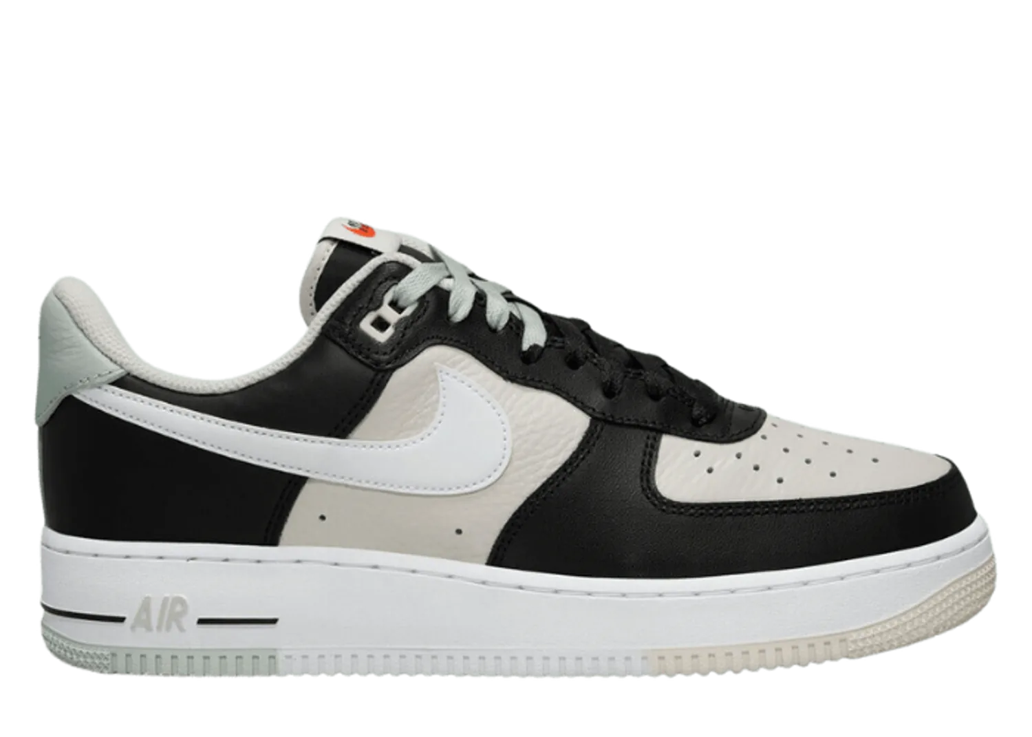Nike Air Force 1 Low Split Black Light Silver