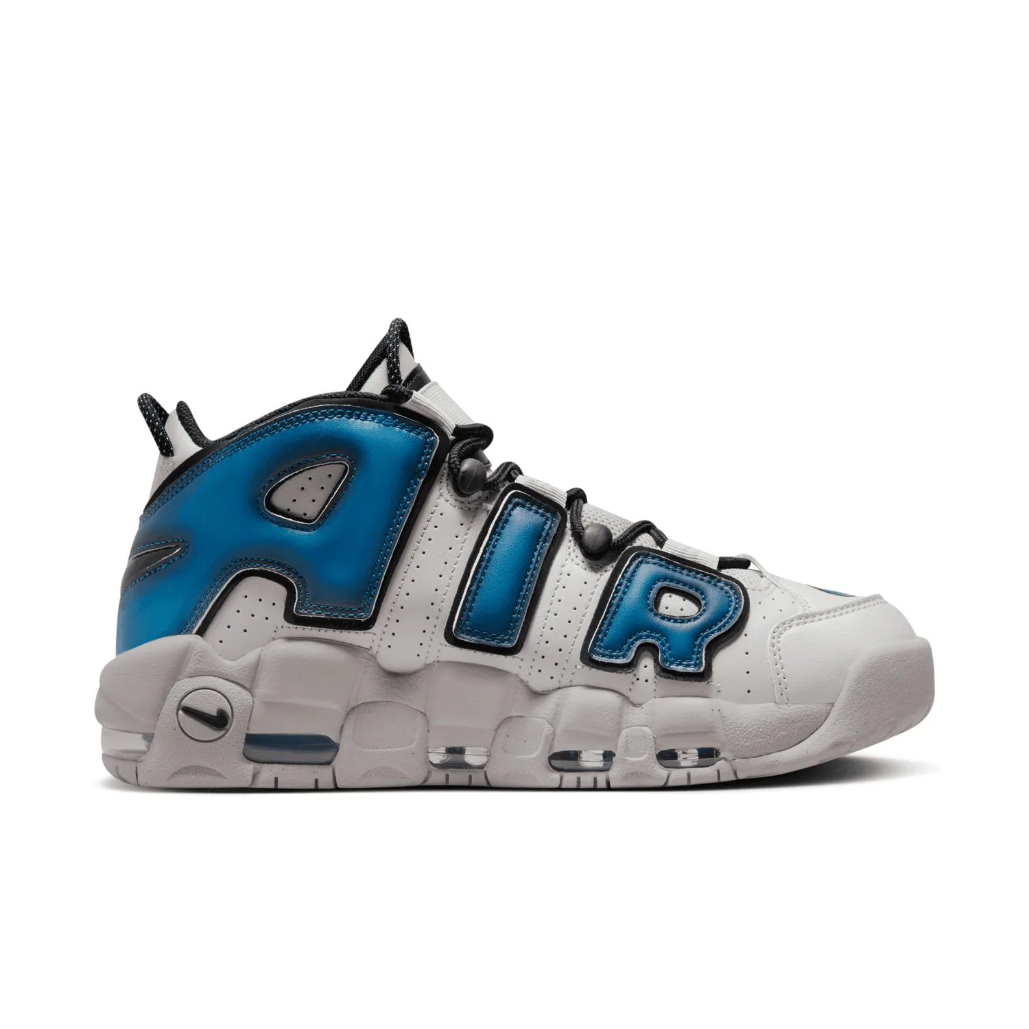 Nike Air More Uptempo Light Iron Ore Industrial Blue image 6