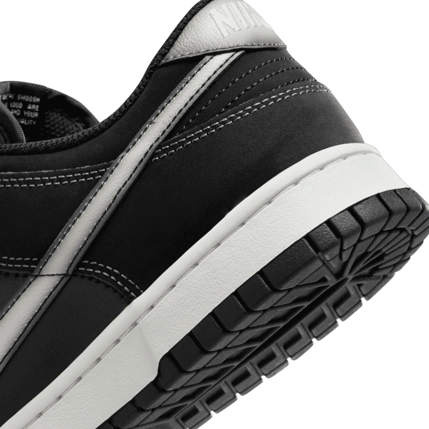 Nike Dunk Low Black White Anthracite image 8
