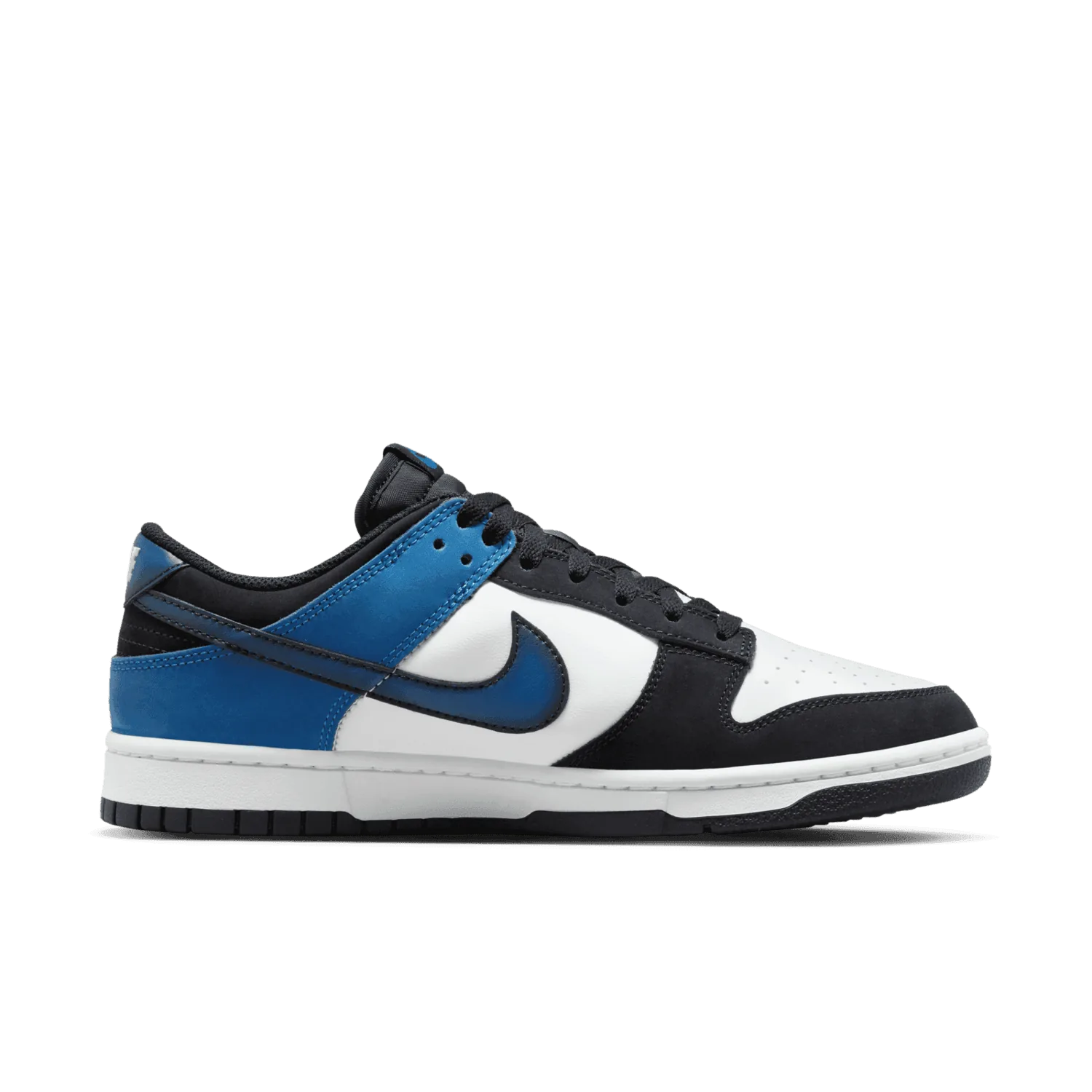 Nike Dunk Low Black Industrial Blue image 3