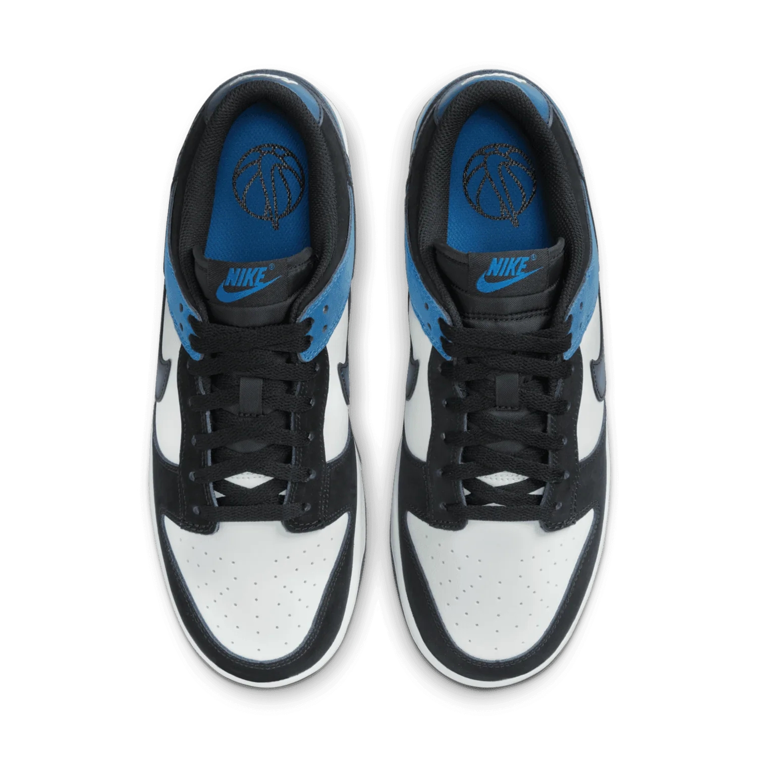 Nike Dunk Low Black Industrial Blue image 4