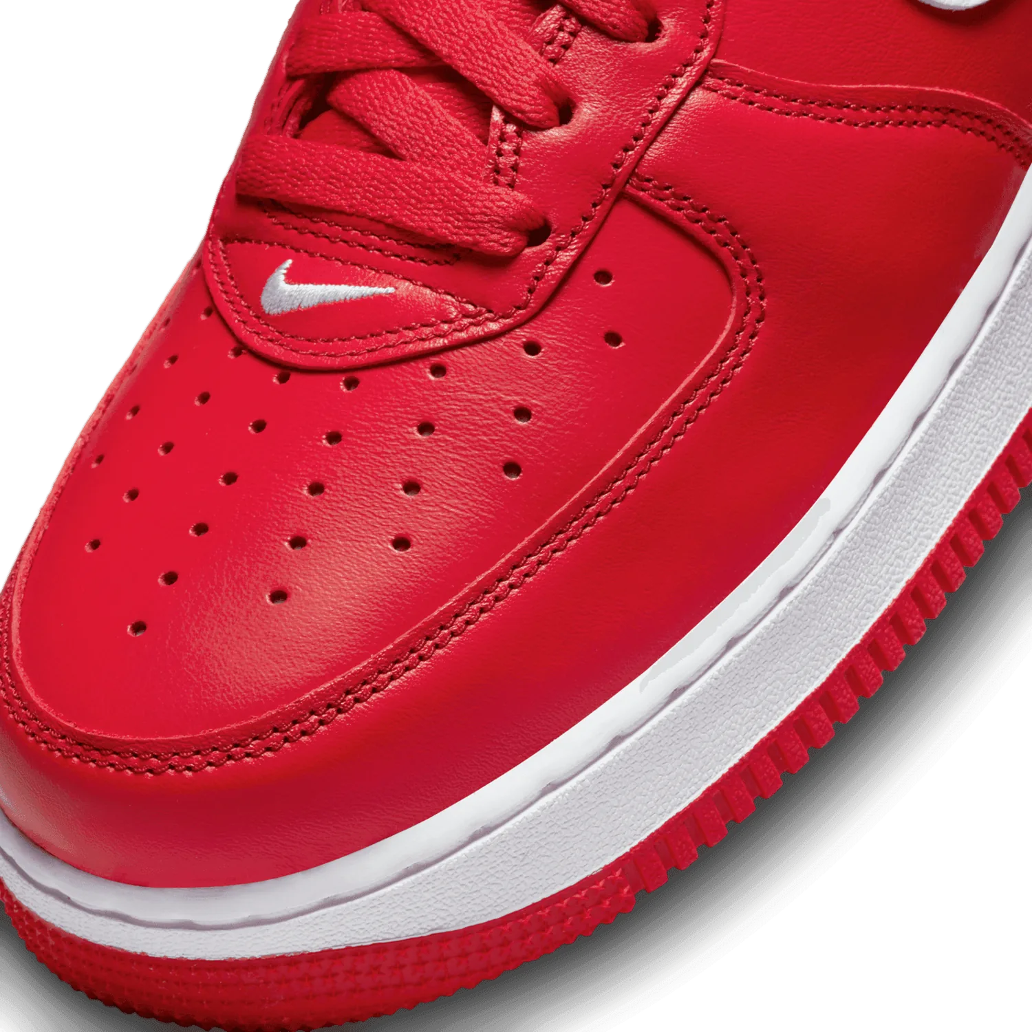 Nike Air Force 1 Low Red White Color of the Month image 6